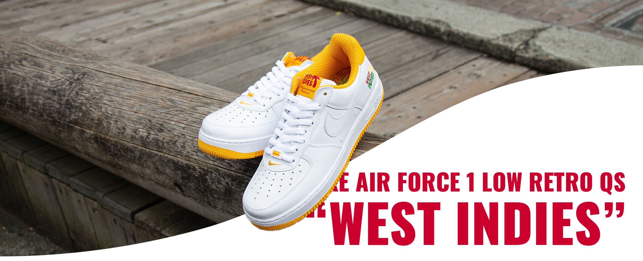 NIKE AIR FORCE 1 LOW RETRO QS “WEST INDIES”