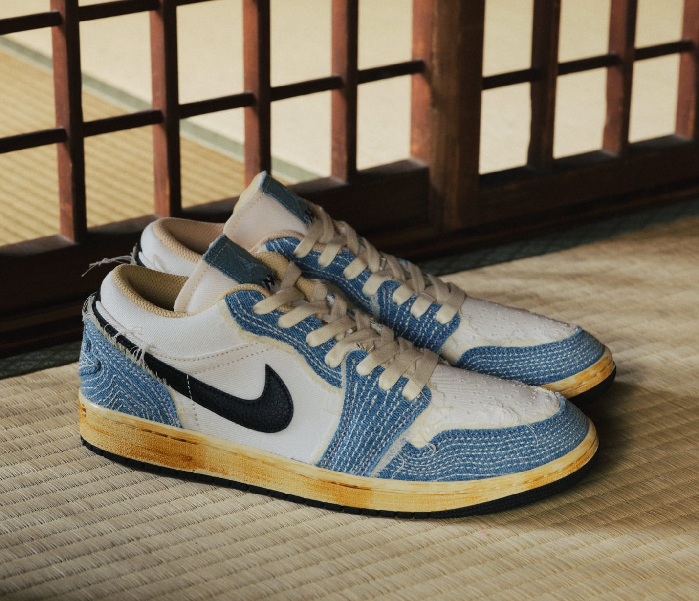 NIKE AIR JORDAN 1 LOW SE ”SASHIKO”