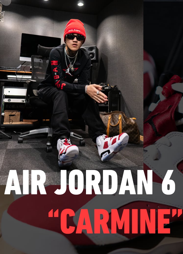 NIKE Air  Jordan6 Carmine エアジョーダン6 カーマイン