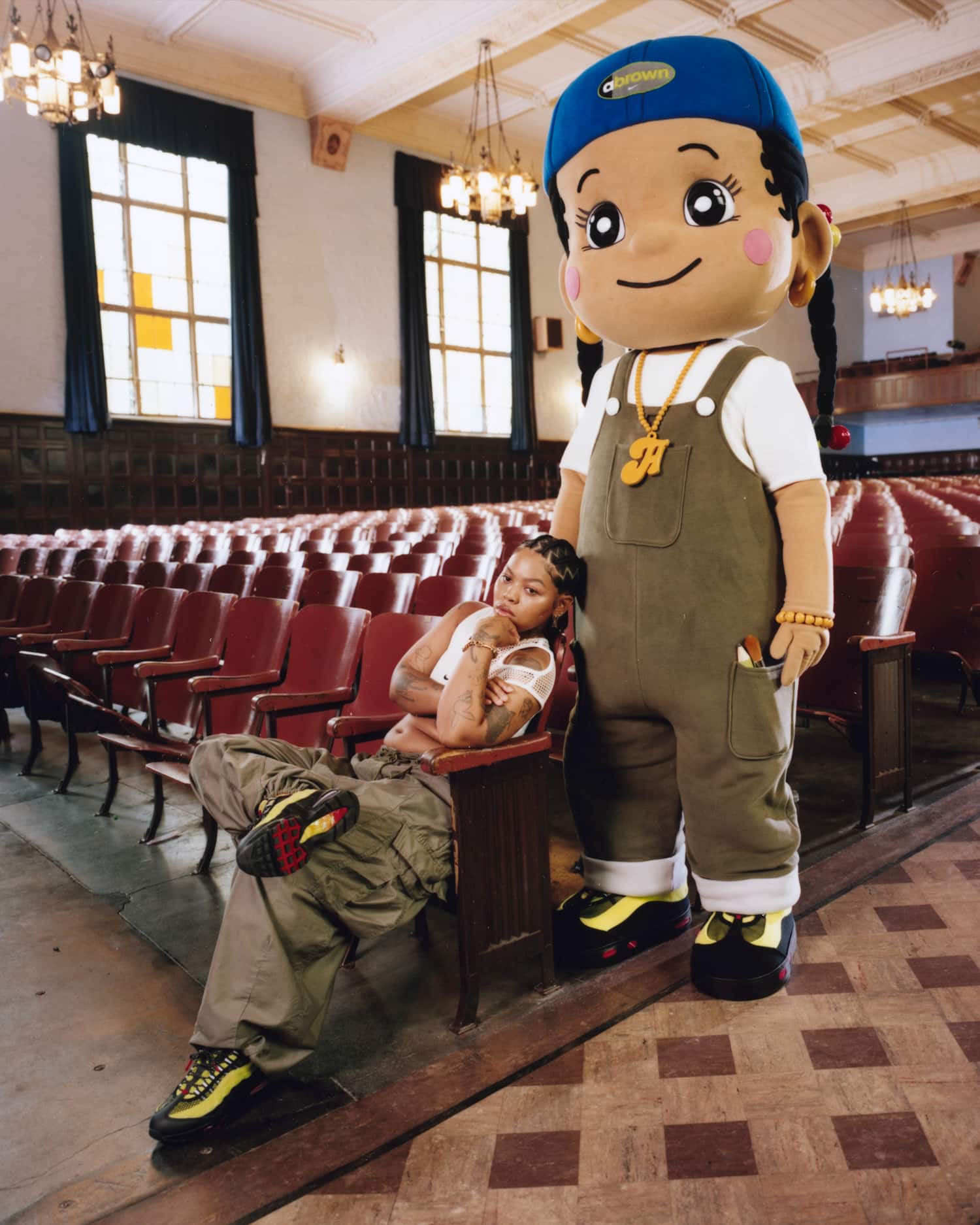NIKE AIR MAX 95 BIG BUBBLE x Aya Brown