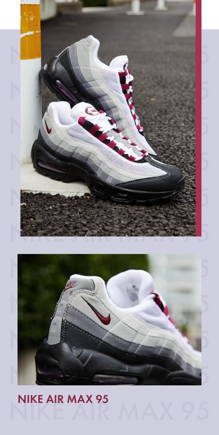 Air max 95 outlet white pink and blue