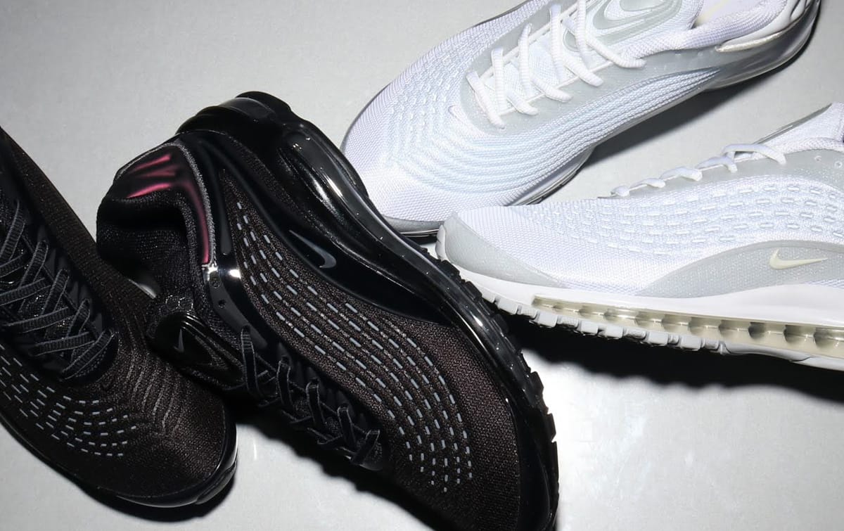 Nike air max deluxe deals white sail & platinum