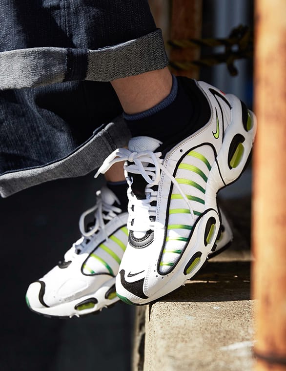 Nike air max tailwind iv white volt on sale