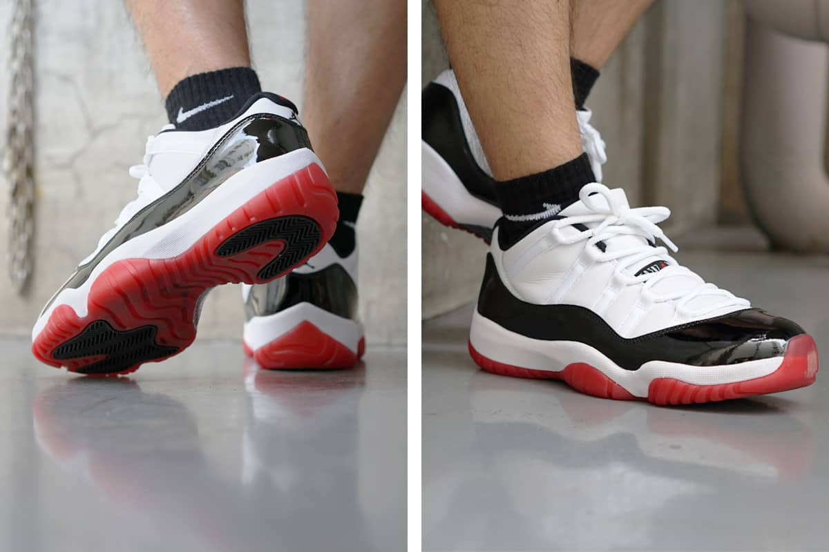 AIR JORDAN 11 LOW Gym Red