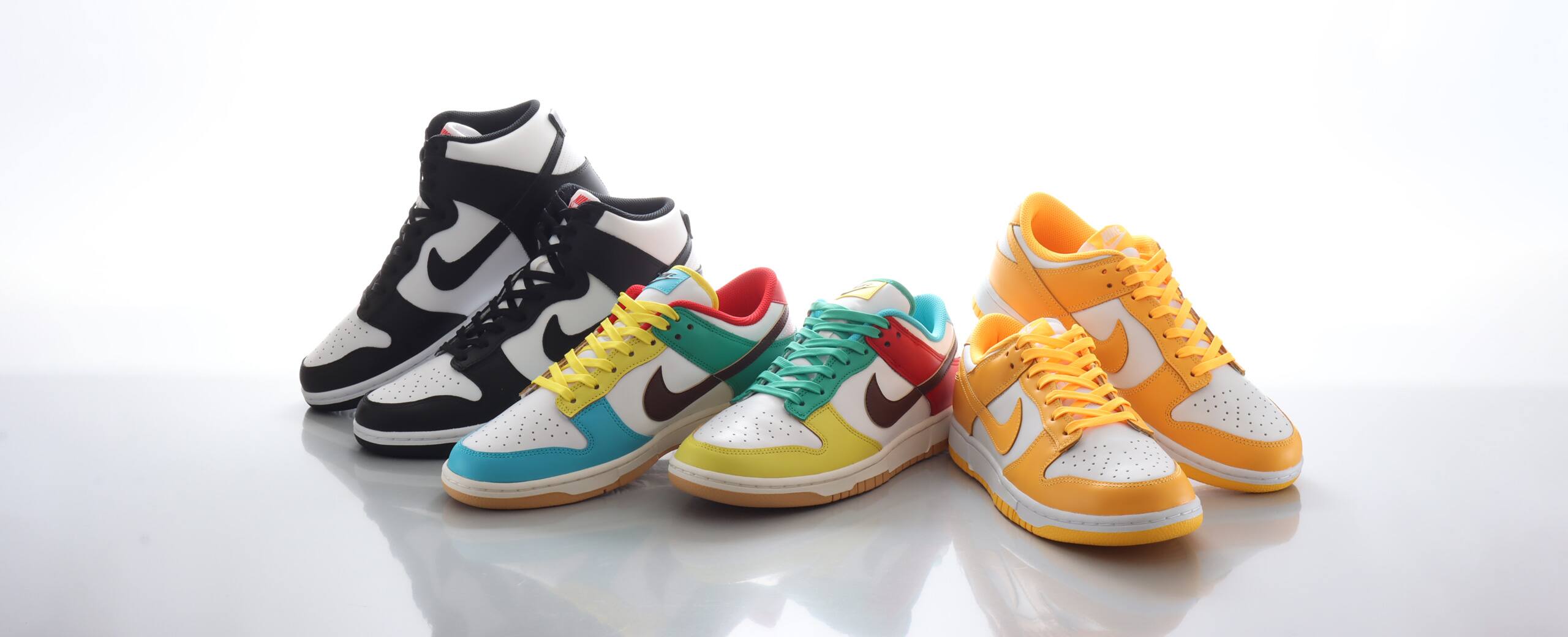 "NIKE DUNK HI/LOW 抽選受付"