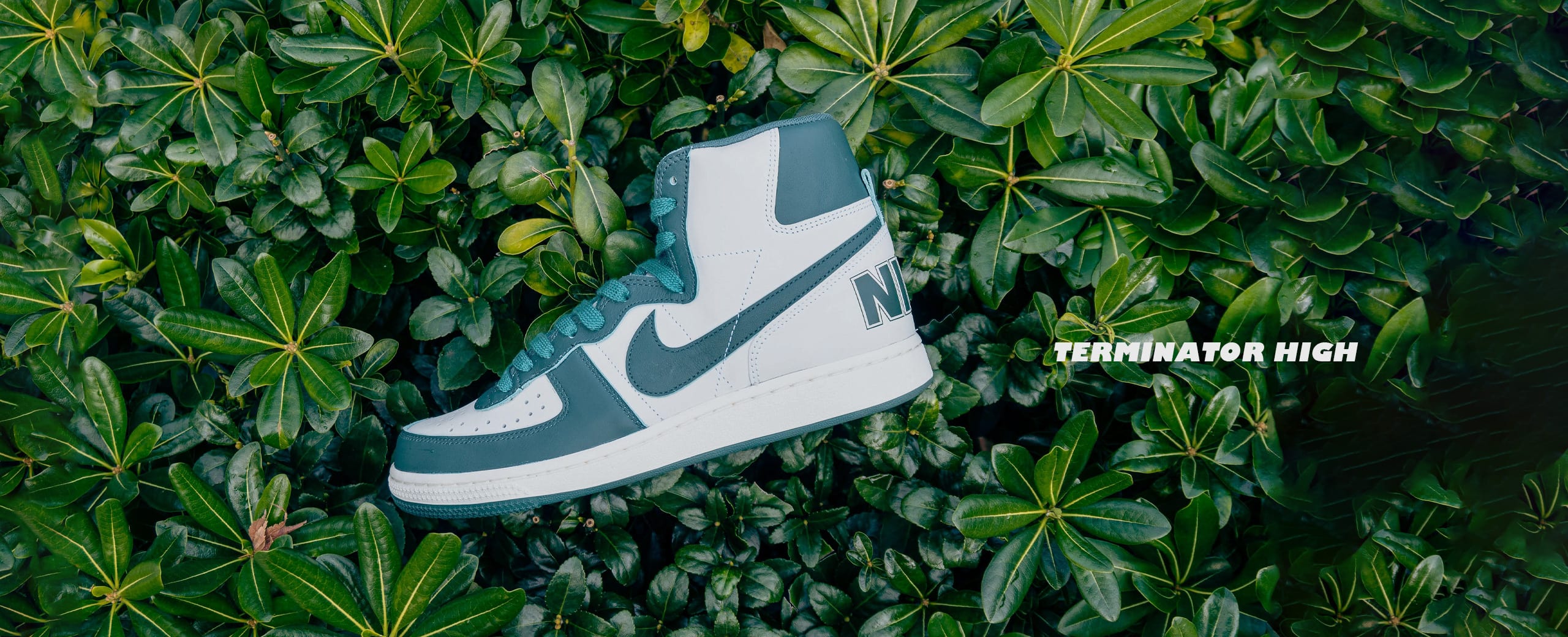 NIKE TERMINATOR HIGH “SWAN/NOBILE GREEN”