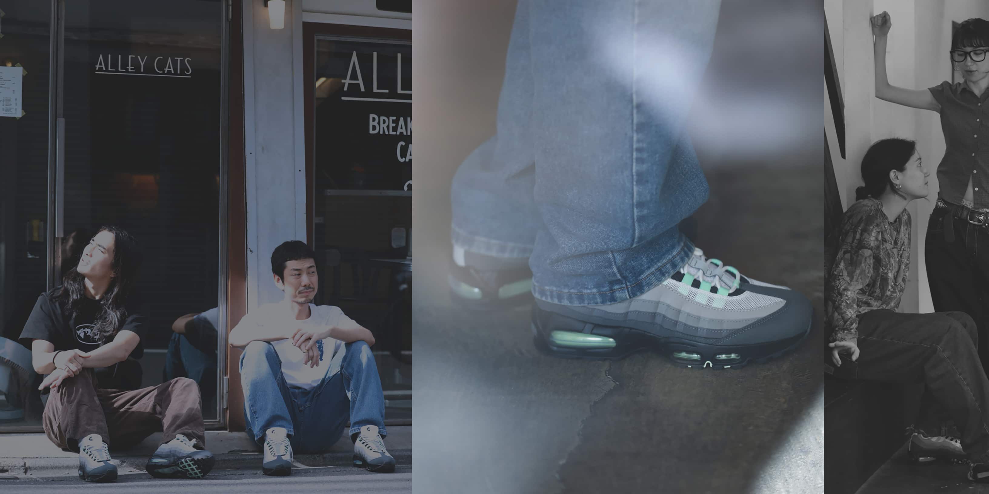 NIKE W AIR MAX 95 BIG BUBBLE "FRESH MINT"