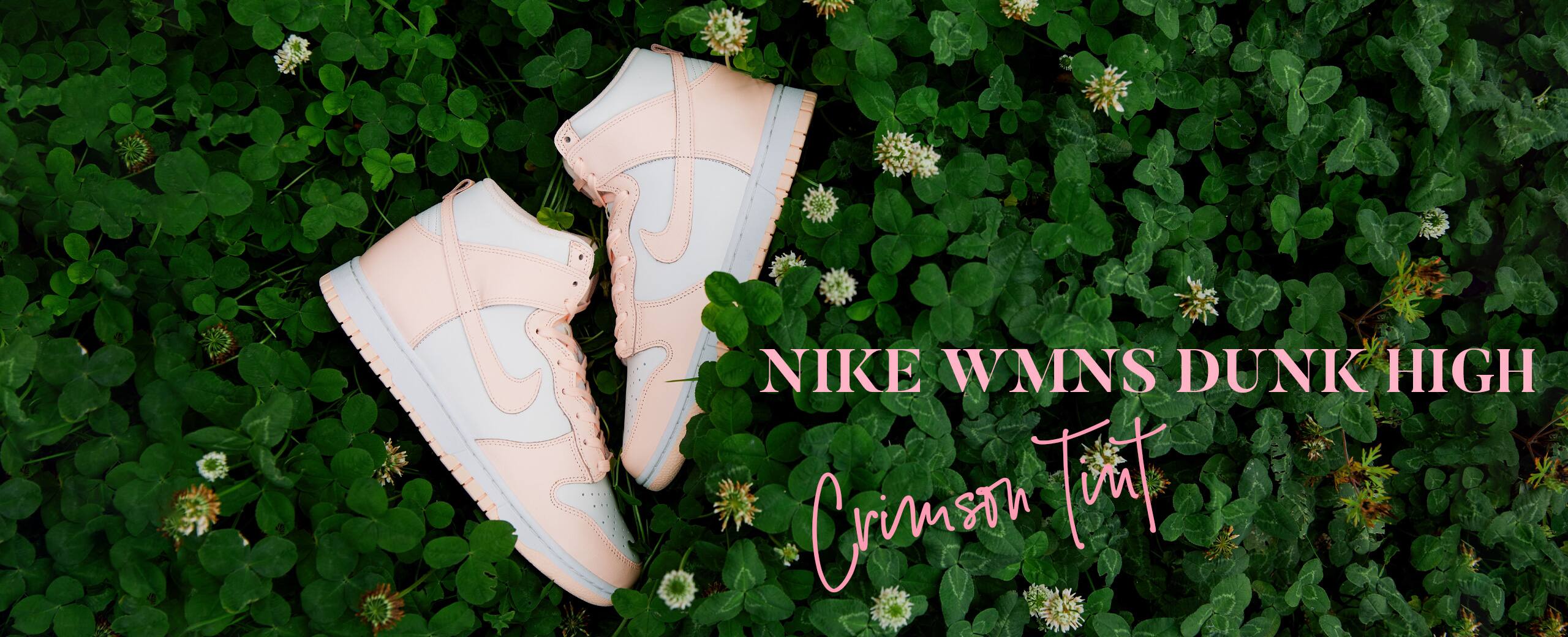 "NIKE WMNS DUNK HIGH "CRIMSON TINT""