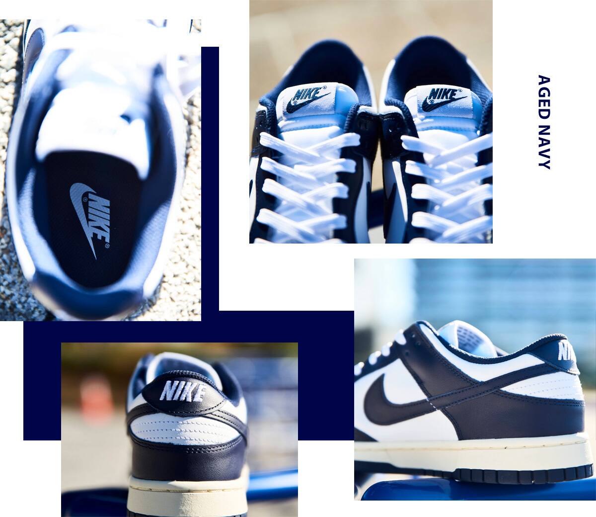 NIKE W DUNK LOW AGED NAVY