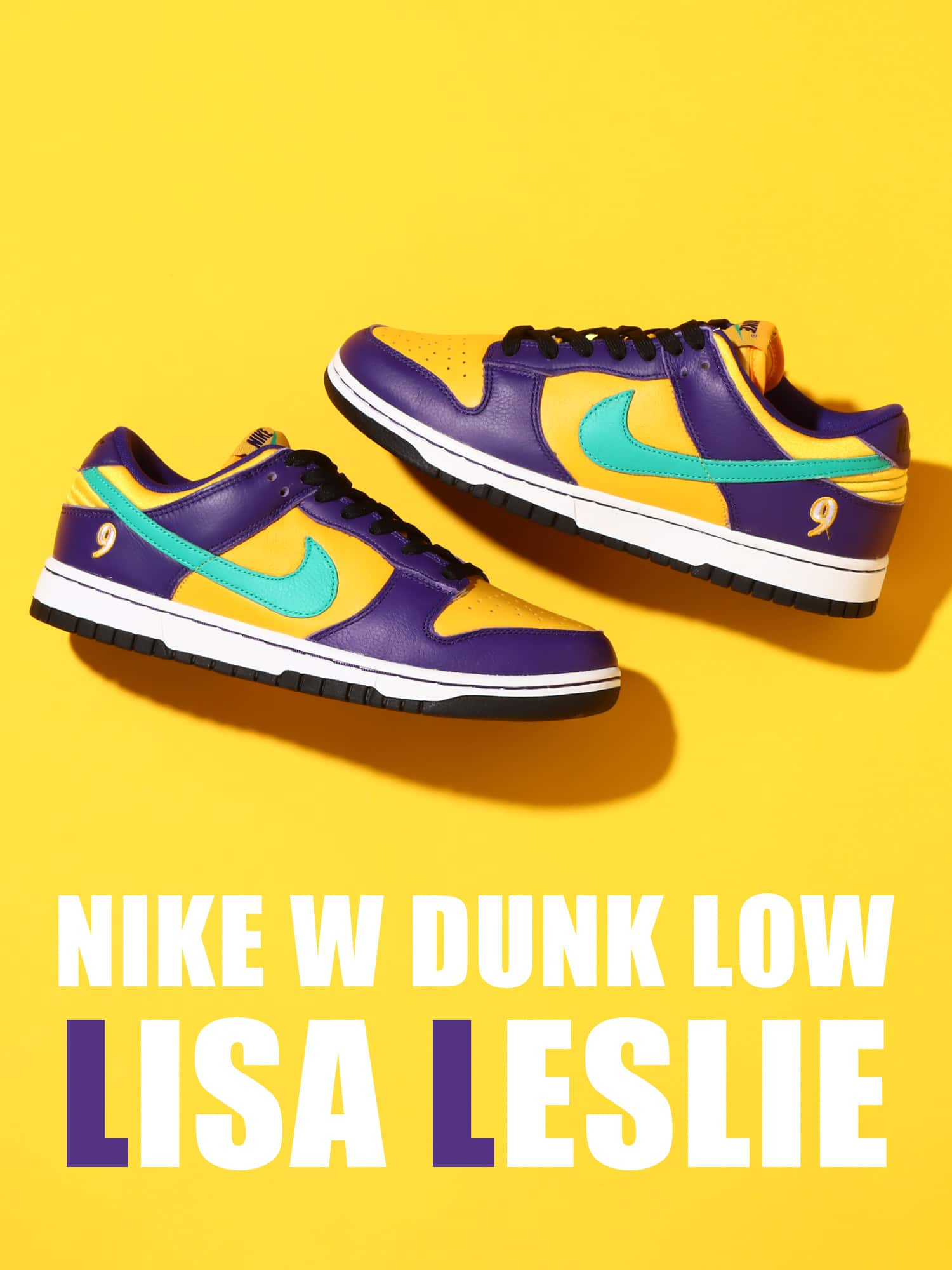 W NIKE  DUNK LOW LL リサレスリー 24.5