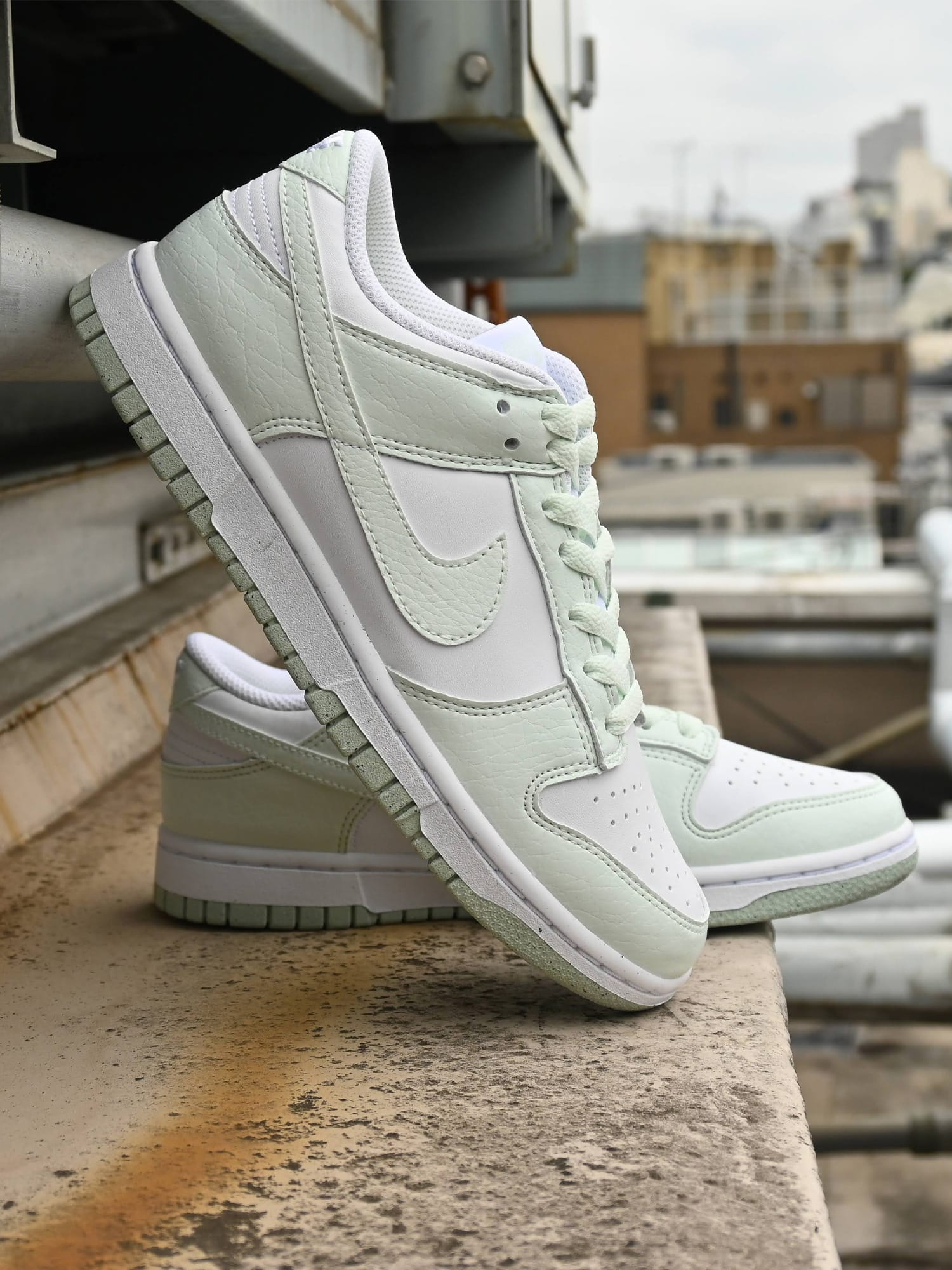 新品 NIKE WMNS DUNK LOW NEXT NATURE US13.5Off-White