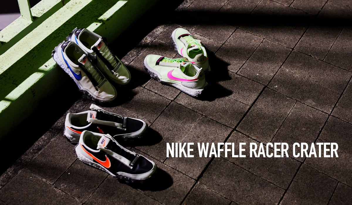 "NIKE WAFFLE RACER CRATER"
