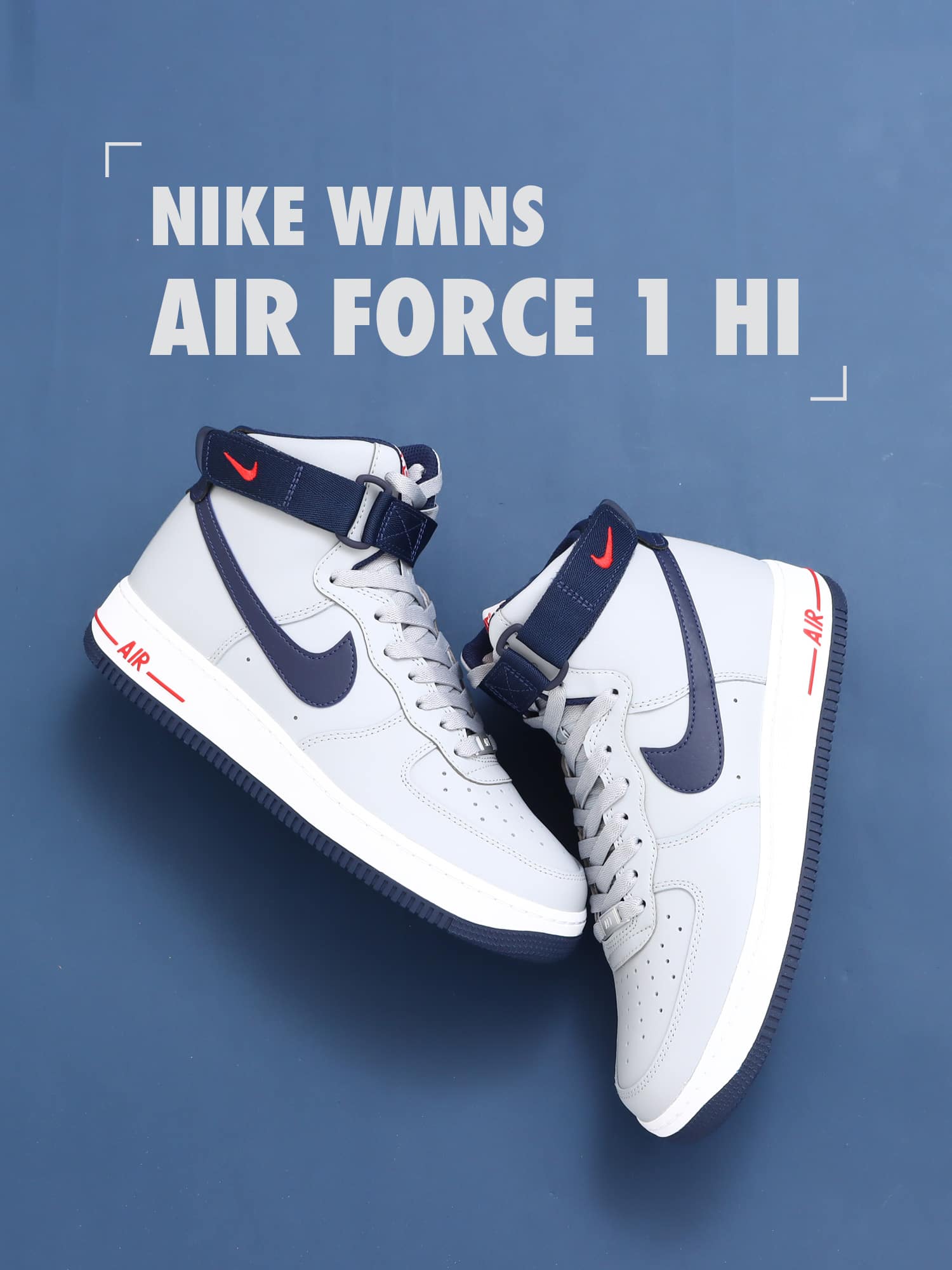 NIKE WMNS AIR FORCE 1 HI QS PATRIOTS