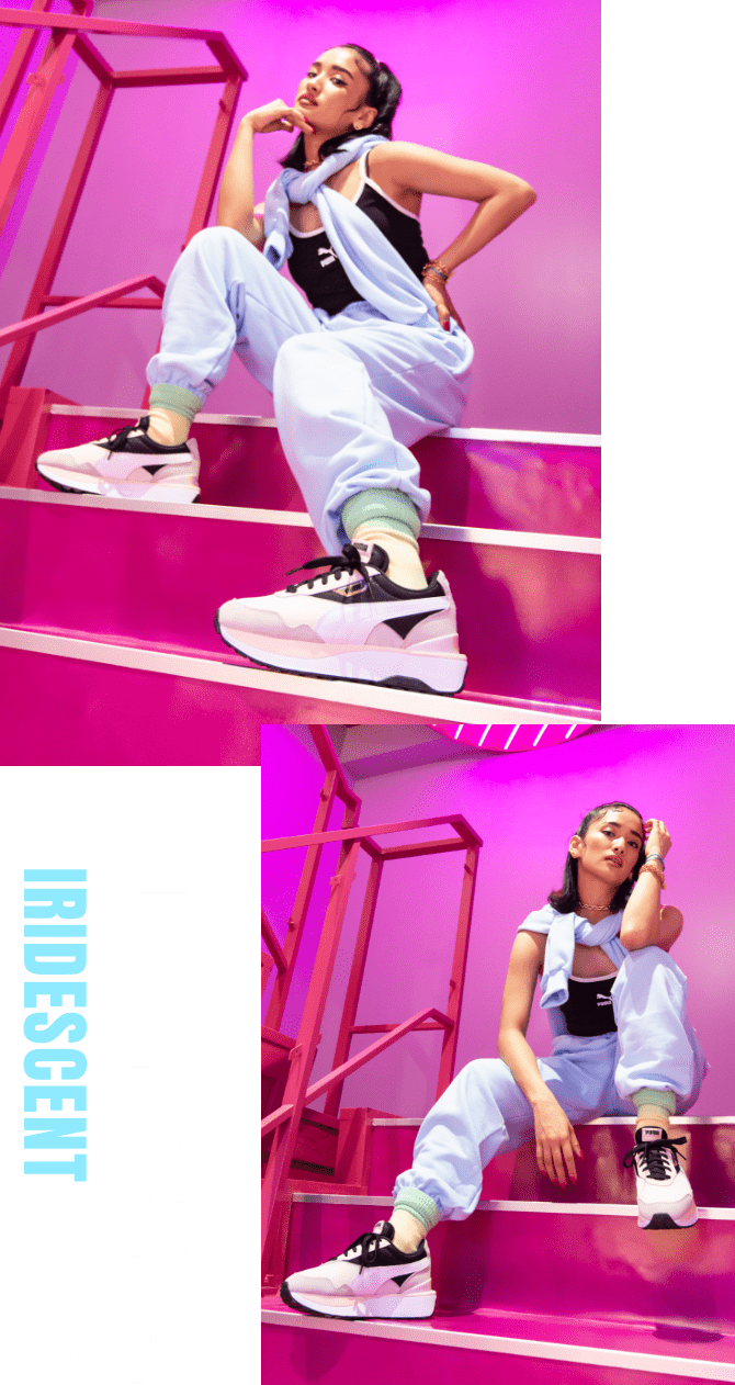 atmos pink AN & YURI crip #4 Supported by PUMA