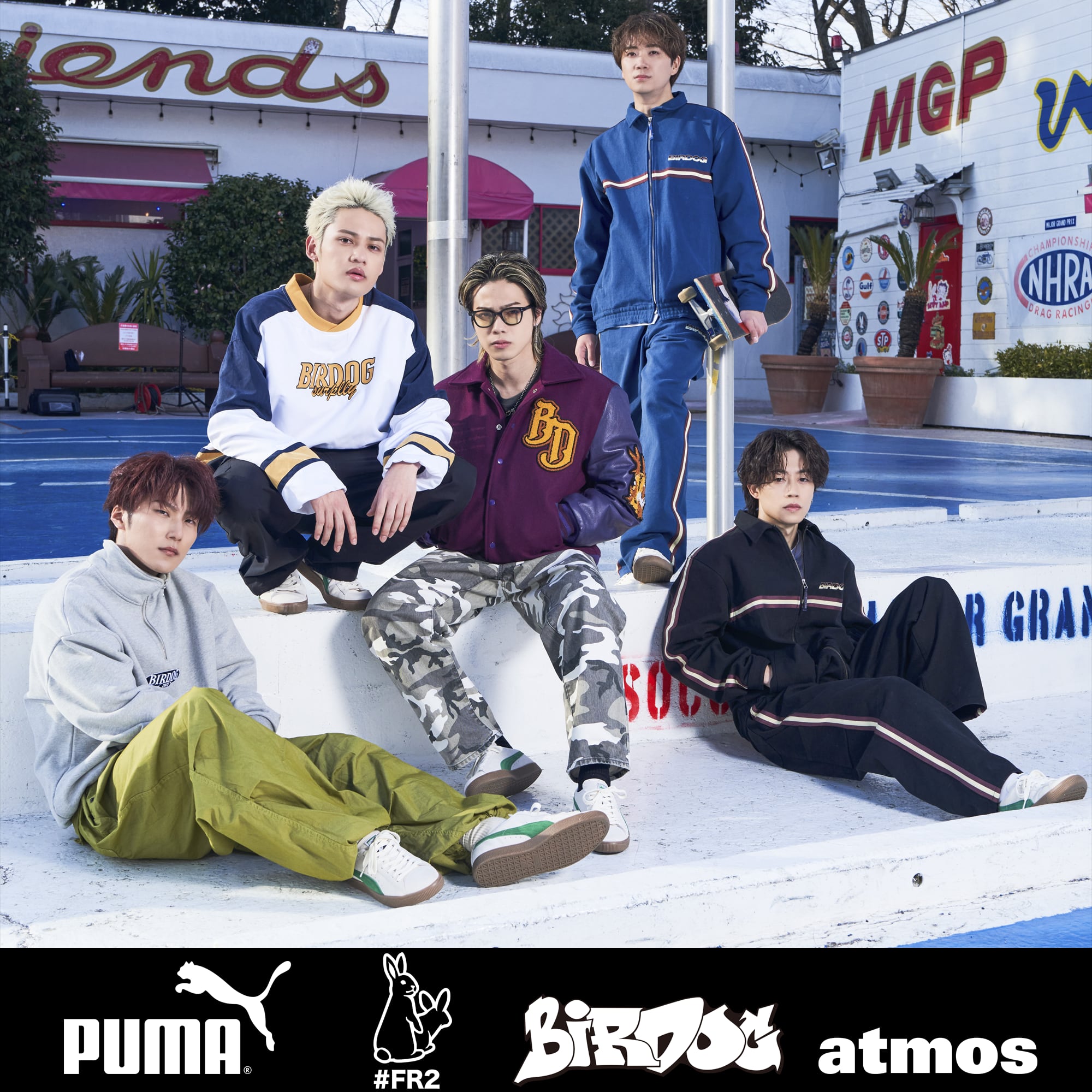 人気SALEHOT BIRDOG×#FR2×ATMOS×PUMA(バードドッグ×エフアール２