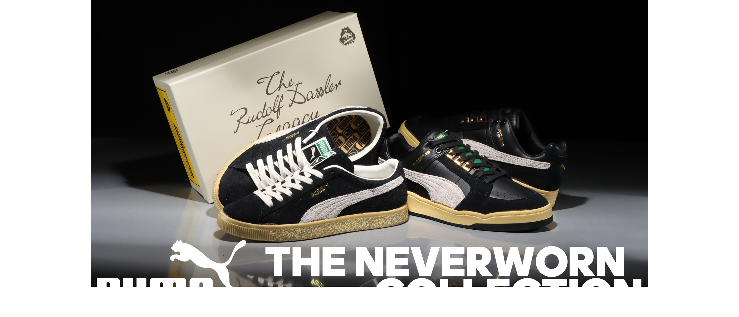 "PUMA THE NEVERWORN collection"