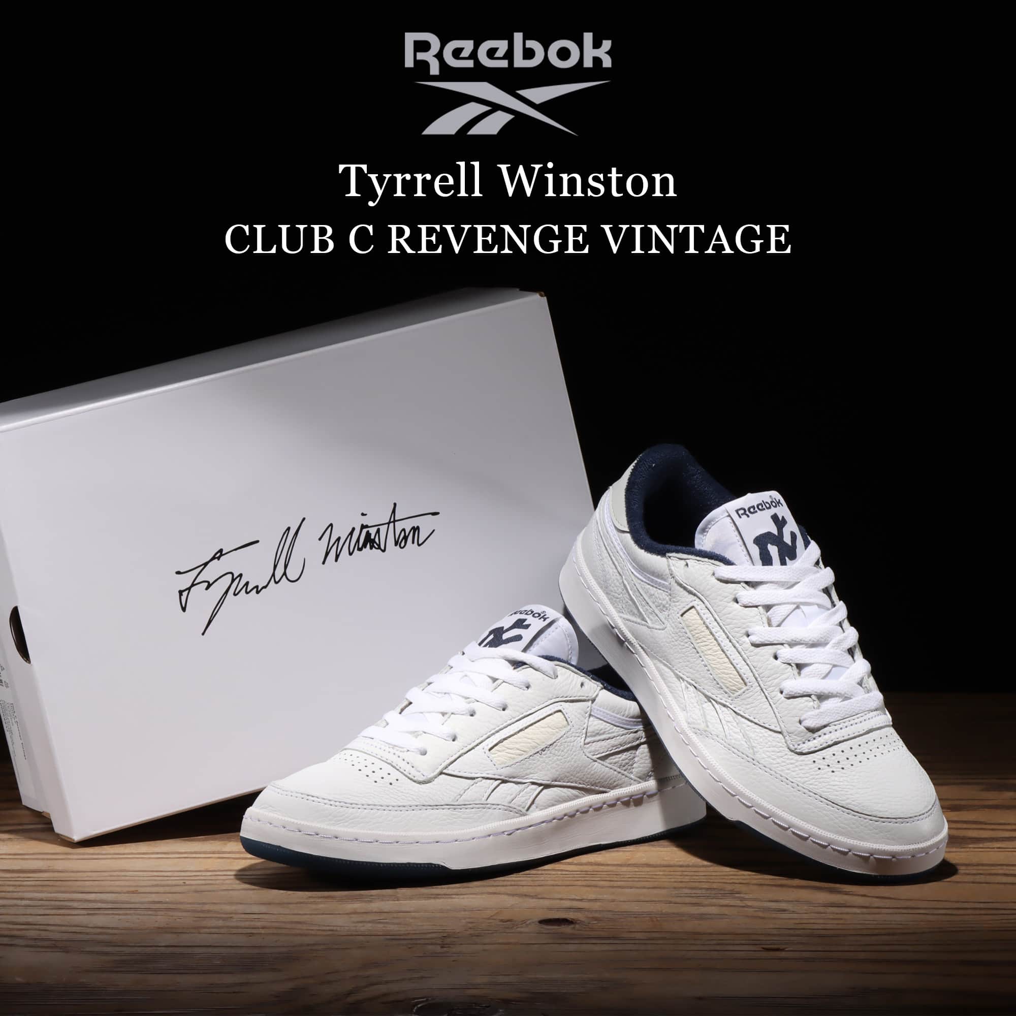 Tyrrell Winston Reebok Club C 85 27cm - 靴
