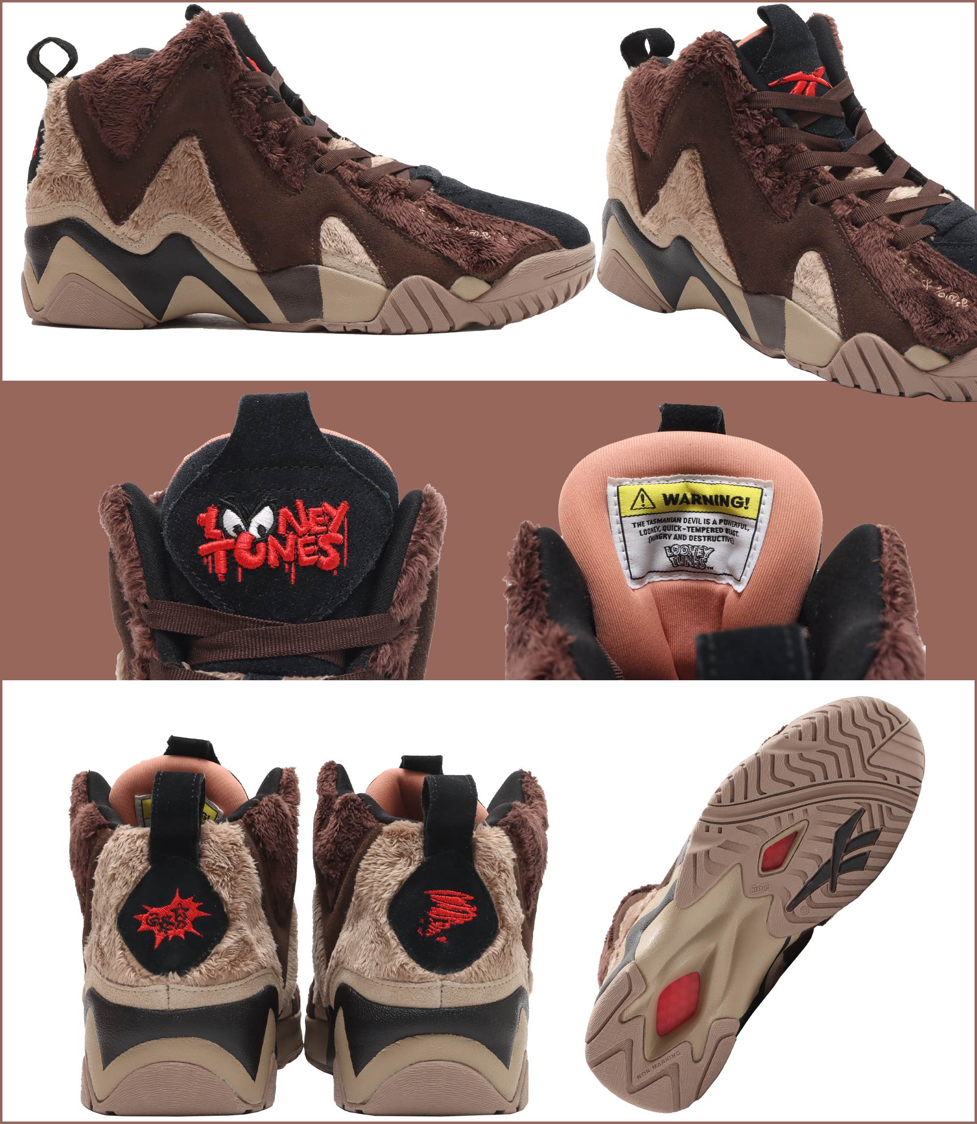 Reebok HURRIKAZE II MID Looney Tunes TAZ