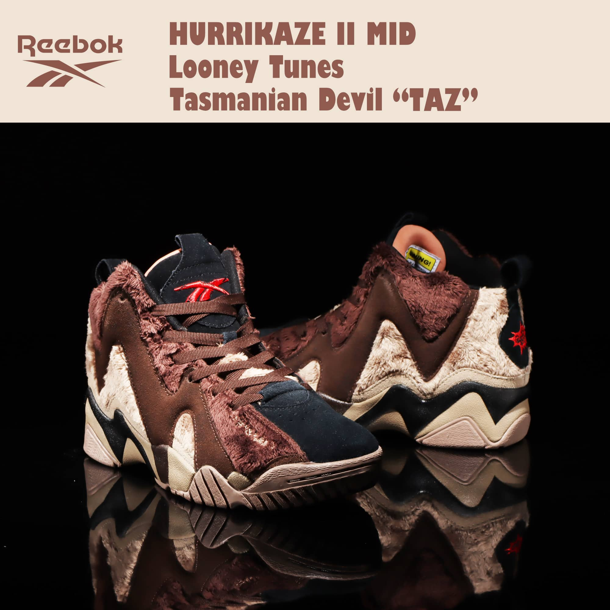 Reebok HURRIKAZE II MID Looney Tunes TAZ