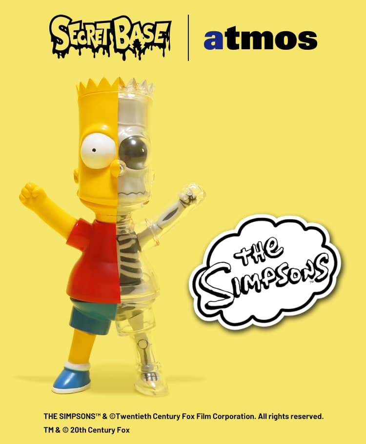 SECRET BASE atmos Bart Simpson X-RAY veratmosにて購入の国内正規品