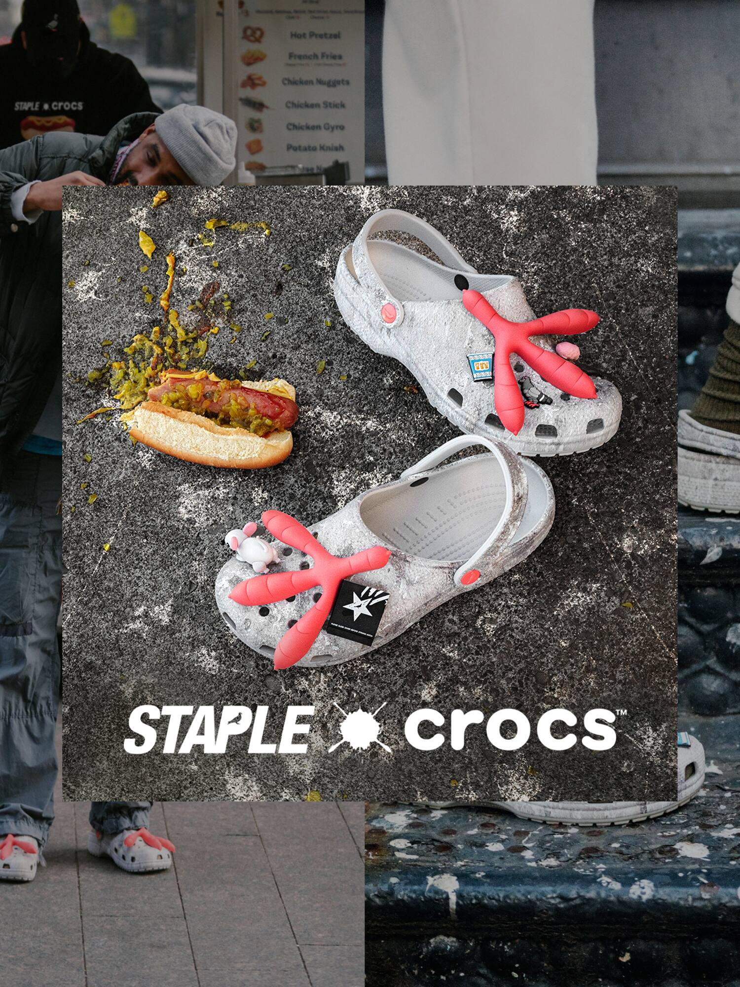 Staple Sidewalk Luxe X Crocs Classic Clog