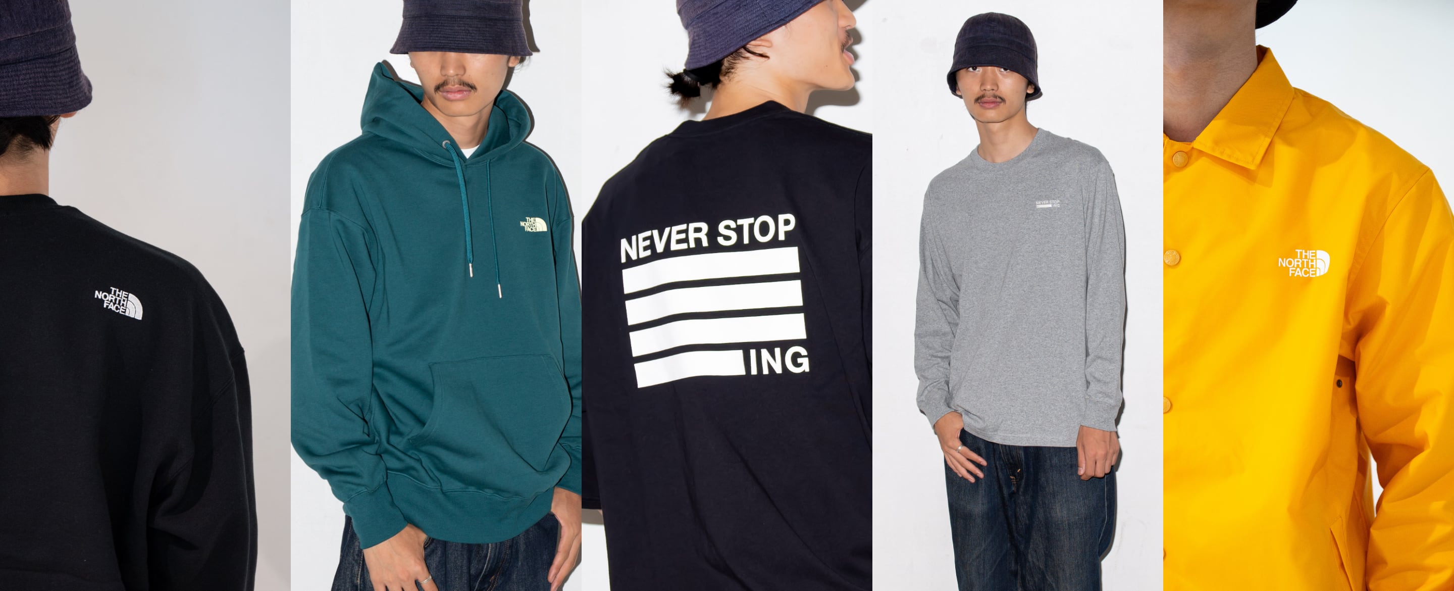 THE NORTH FACE 銉€銈︺兂NEVERSTOPEXPLORING