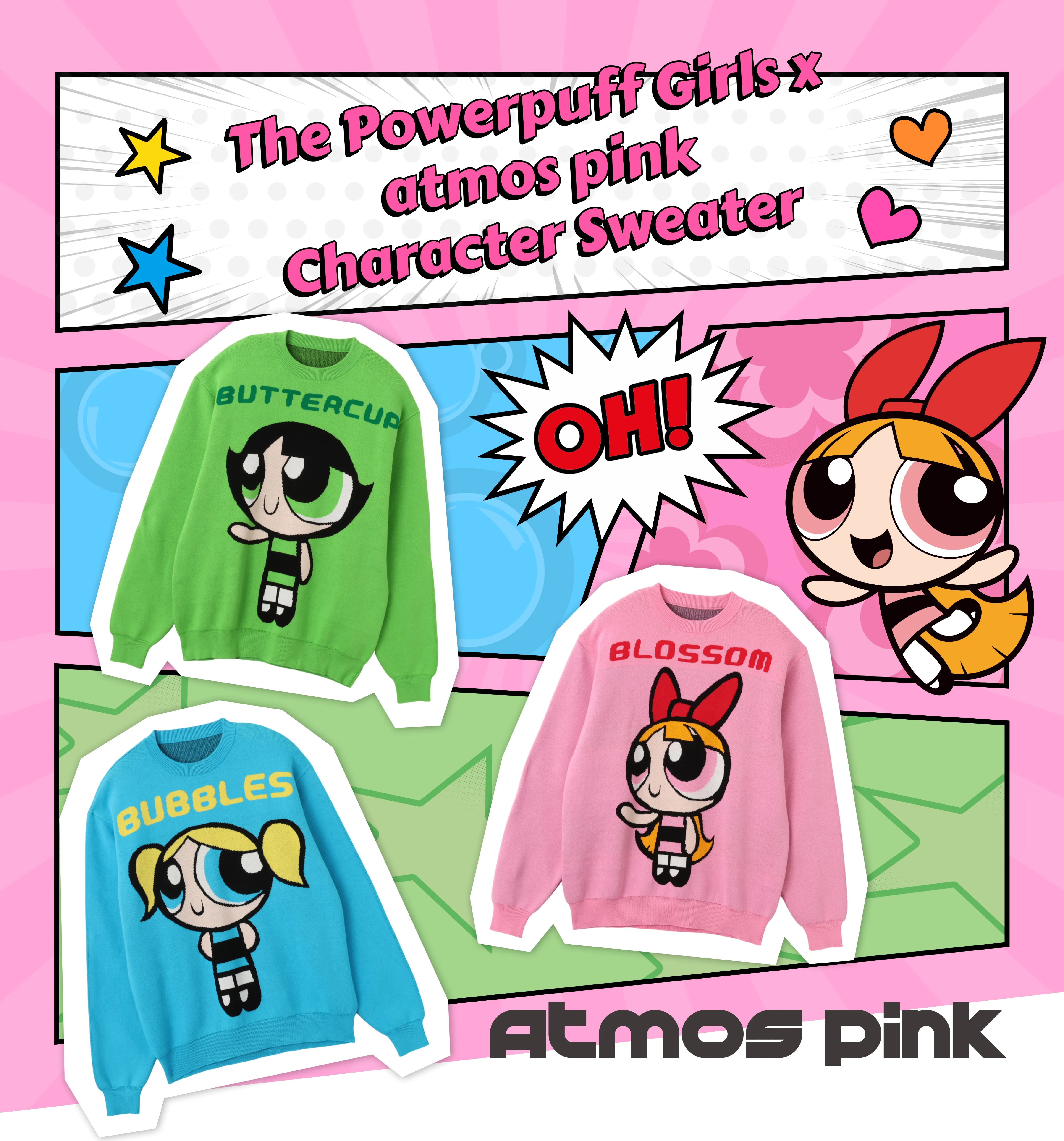the-powerpuff-girls-atmos-pink-fw26-collection
