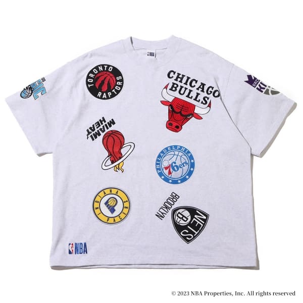 TOKYO 23 NBA Team Logo Patch T-Shirts