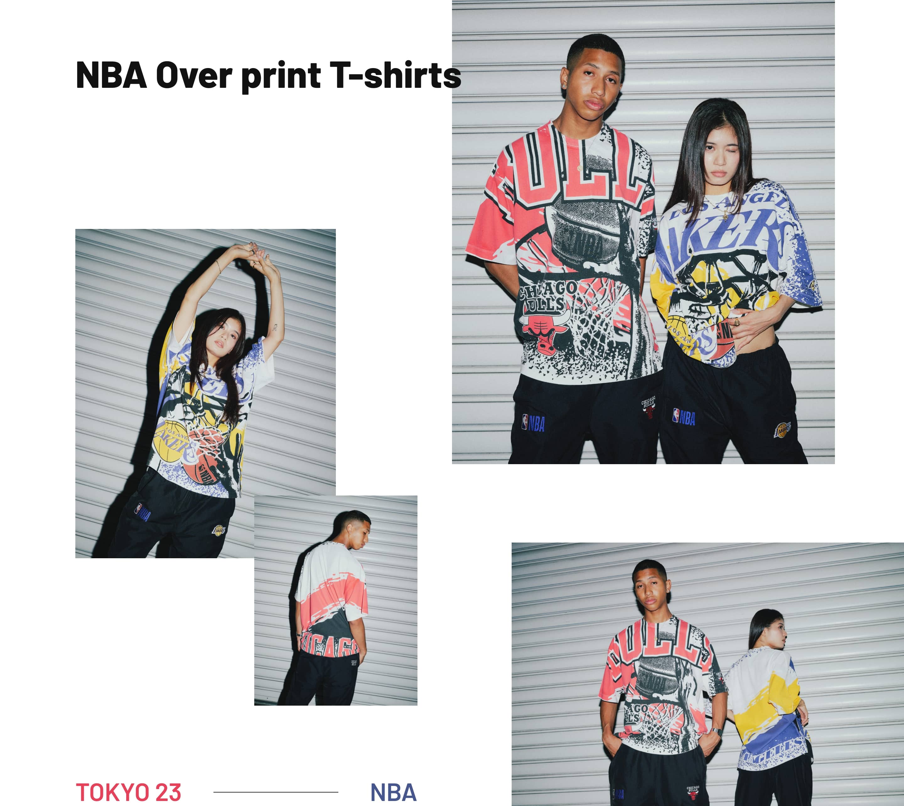 NBA Over print T-shirts