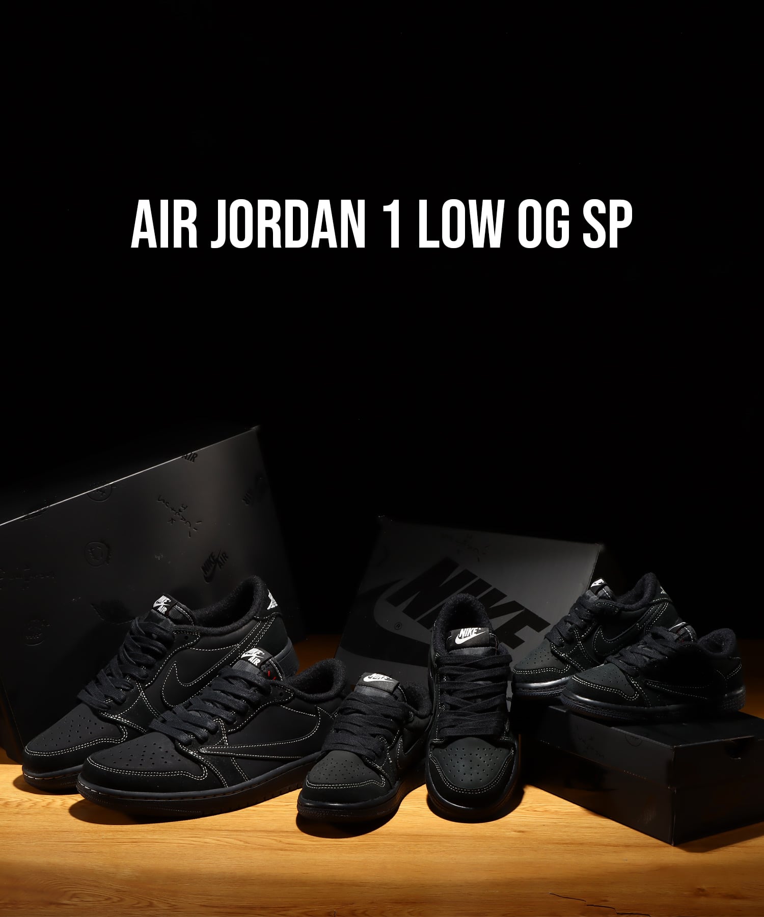 付属品は写真にある物のみですTravis Scott ✖︎ AIR JORDAN 1 Low OG