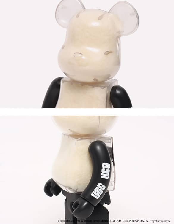UGG x BE@RBRICK Clear Collection
