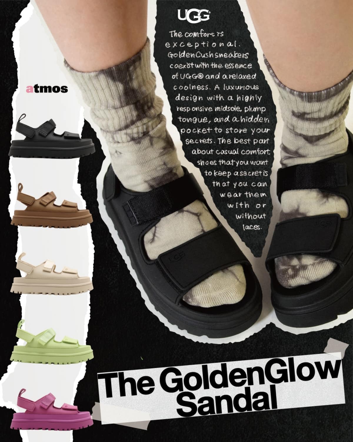 UGG Summer Sandal Collection | NewJeansのHANNIをキャンペーンに起用 
