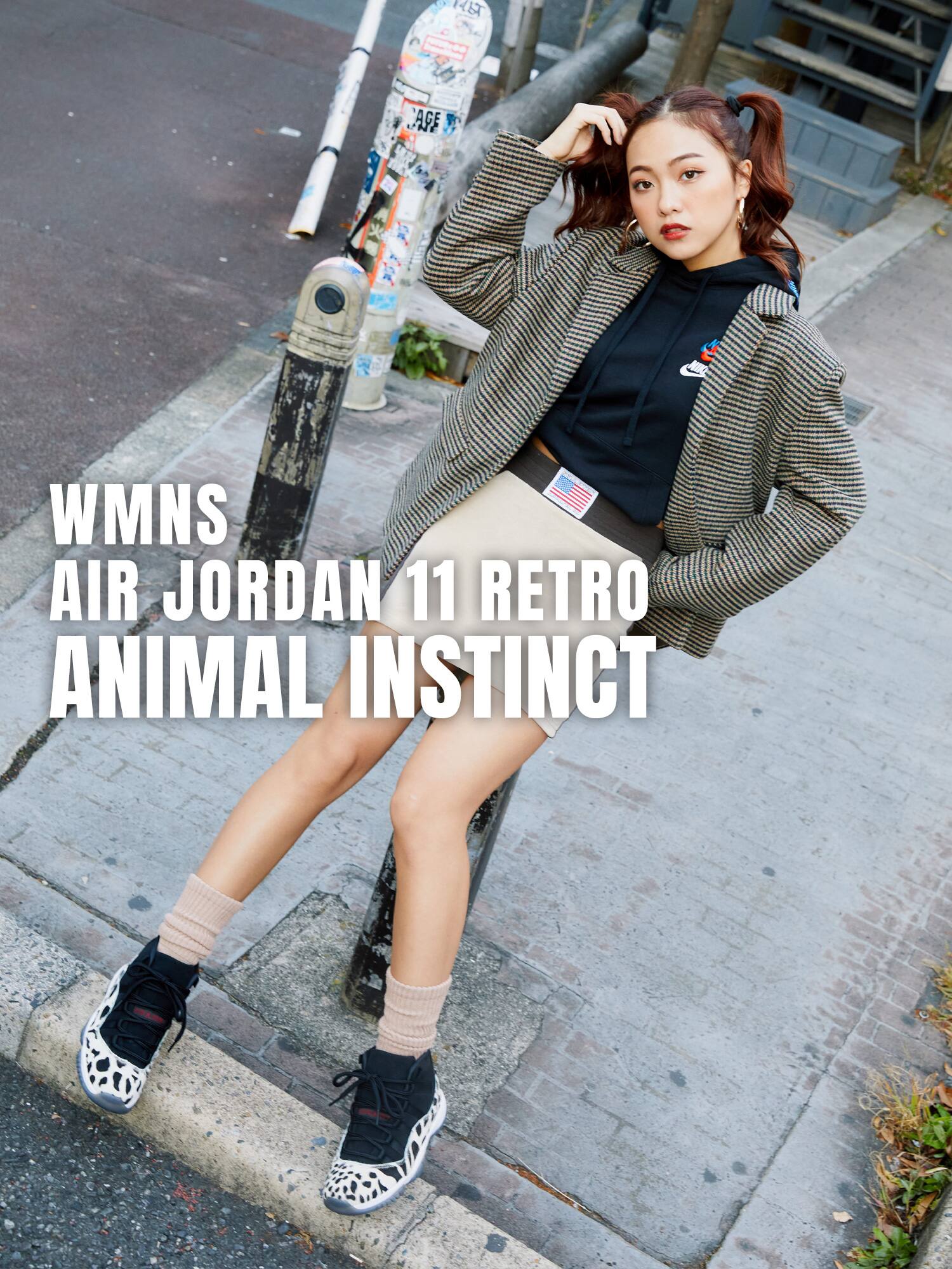 WMNS AIR JORDAN 11 RETRO ANIMAL INSTINCT