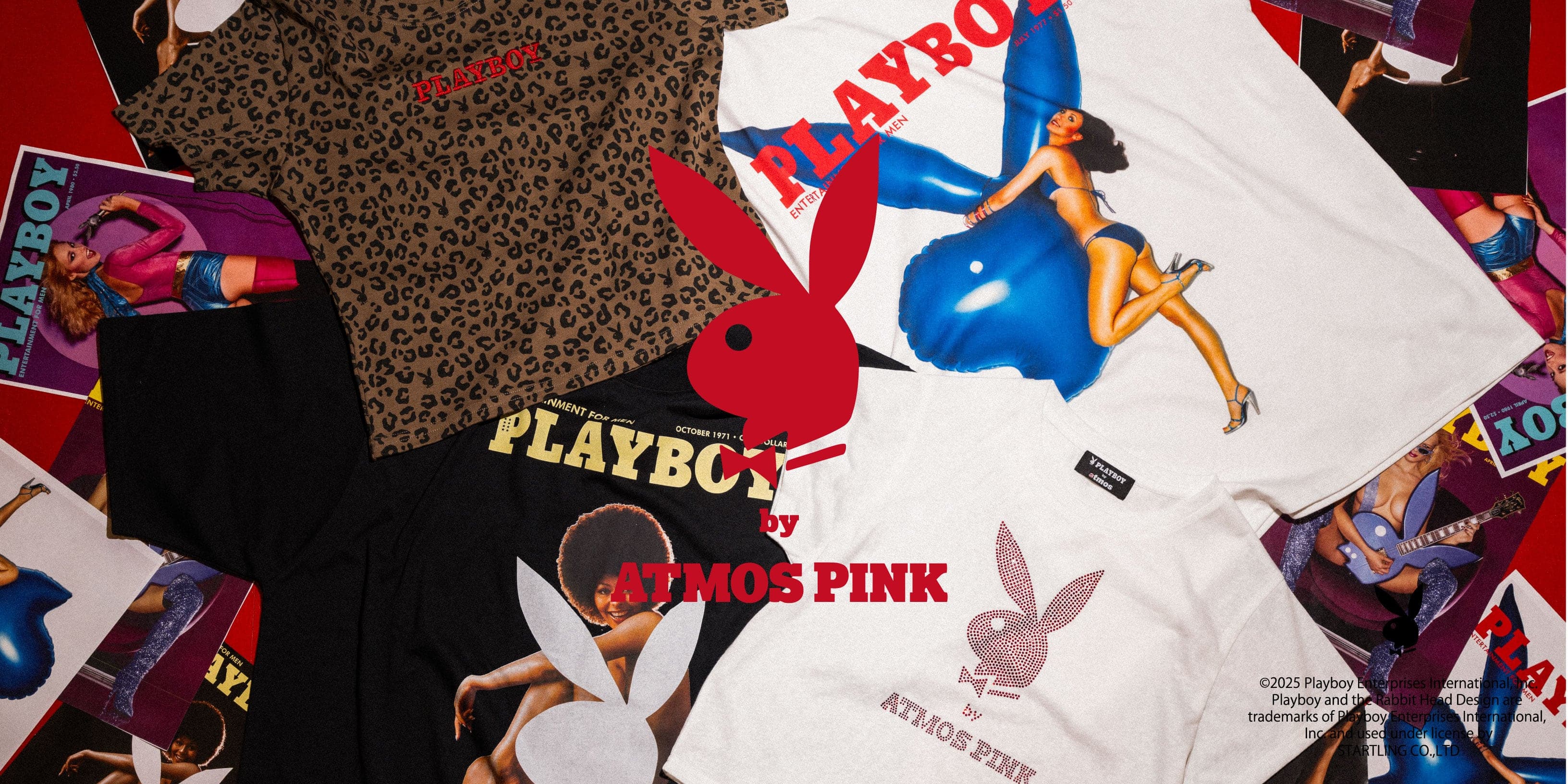 "PLAYBOY x atmos pink"