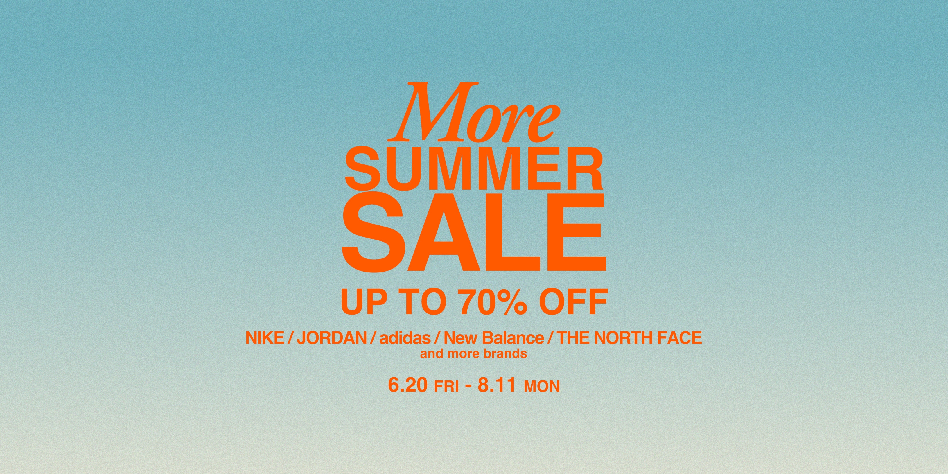 SUMMER SALE