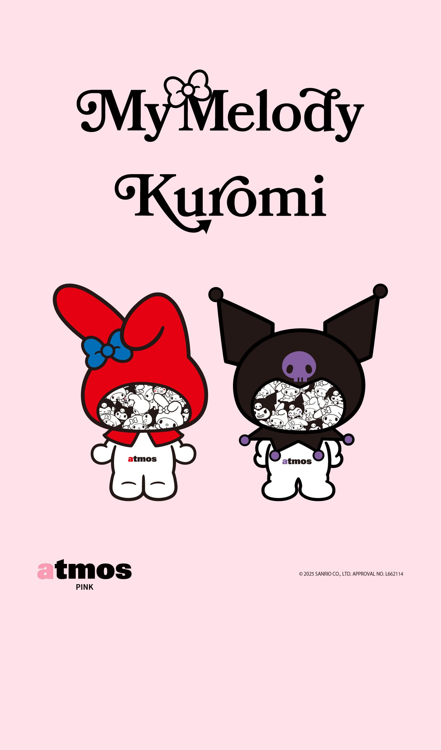 My Melody & Kuromi × atmos pink Collection