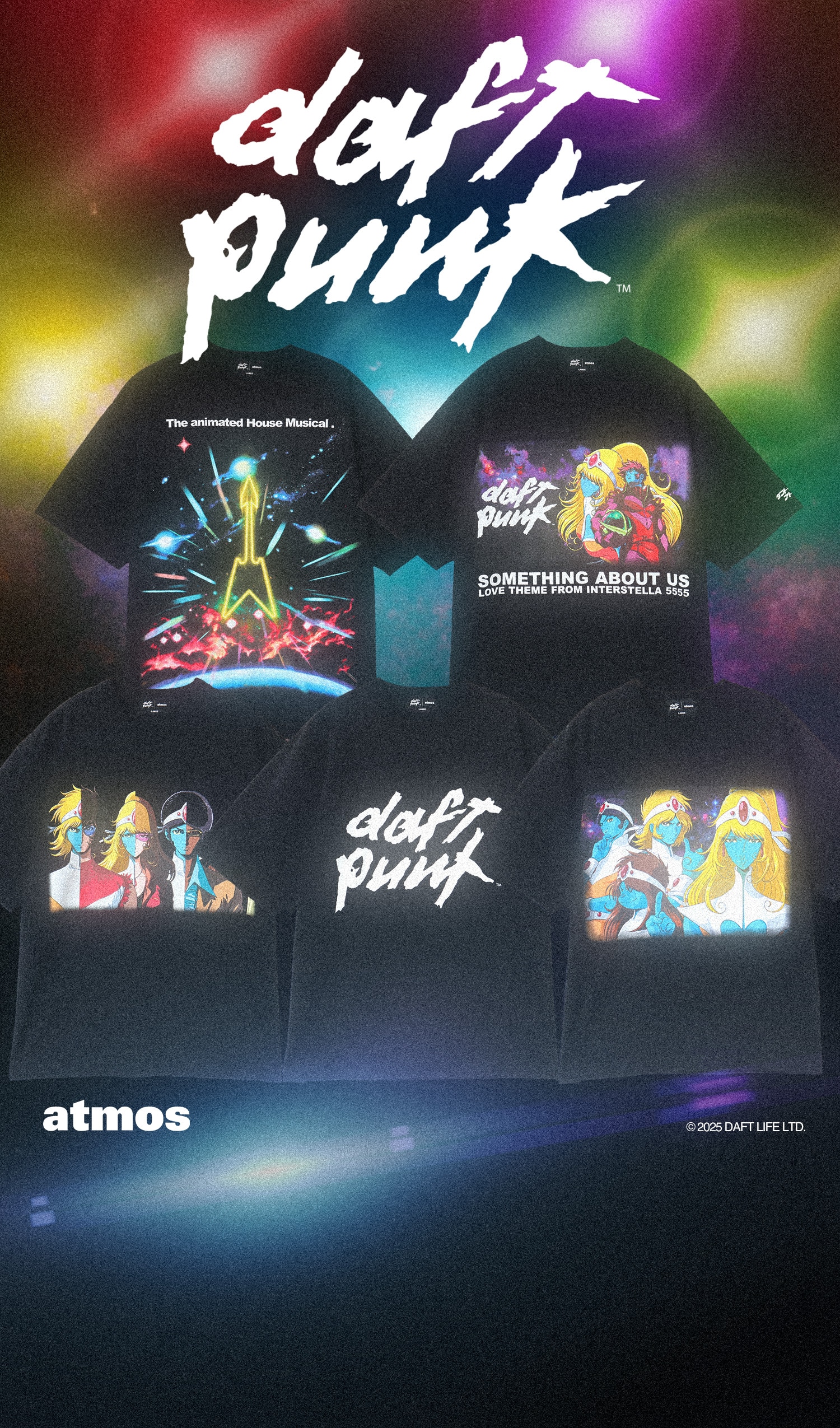 Daft Punk x atmos Collaboration Collection