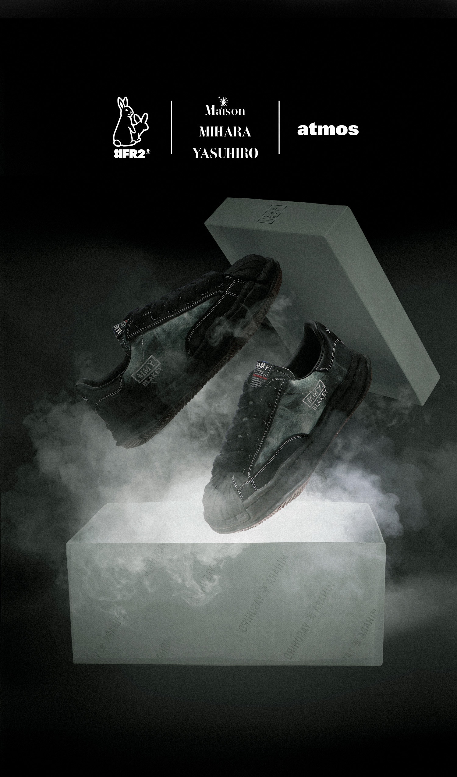MMY x atmos x #FR2 BLAKEY LOW “Smoking Kills"