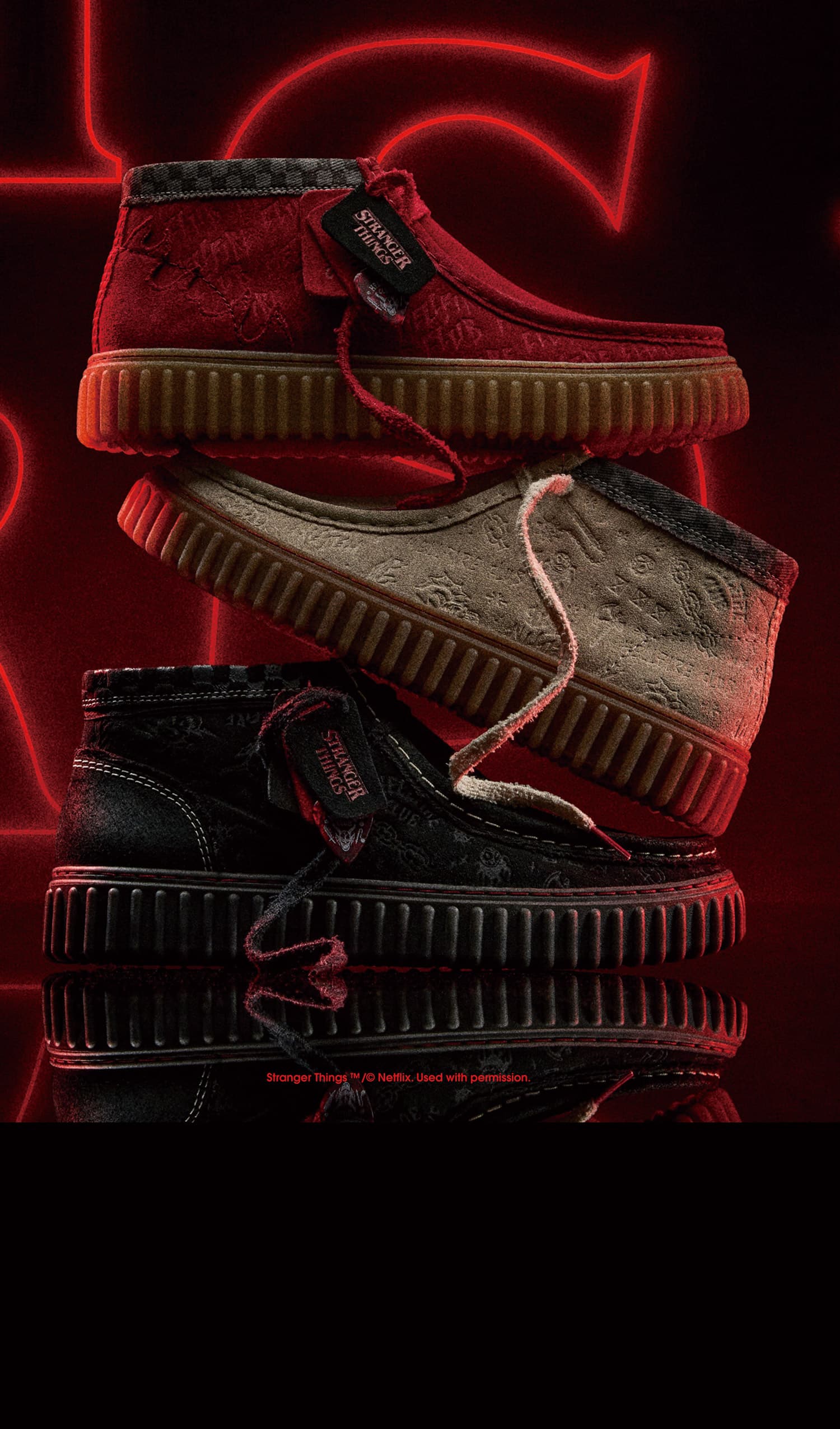 Clarks Originals x Stranger Things Torhill Hi