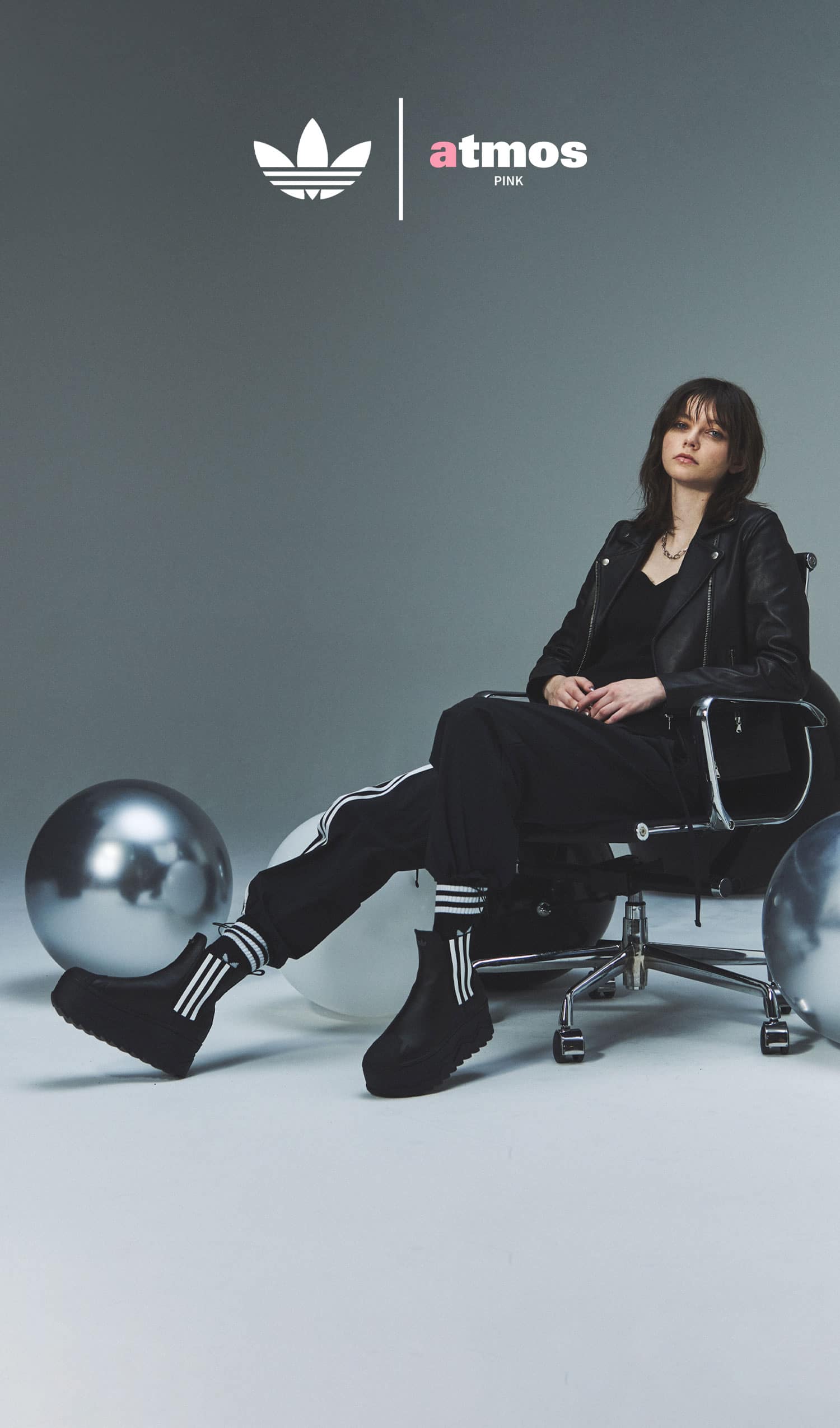 adidas SSTR PLATFORM BOOTS atmos pink