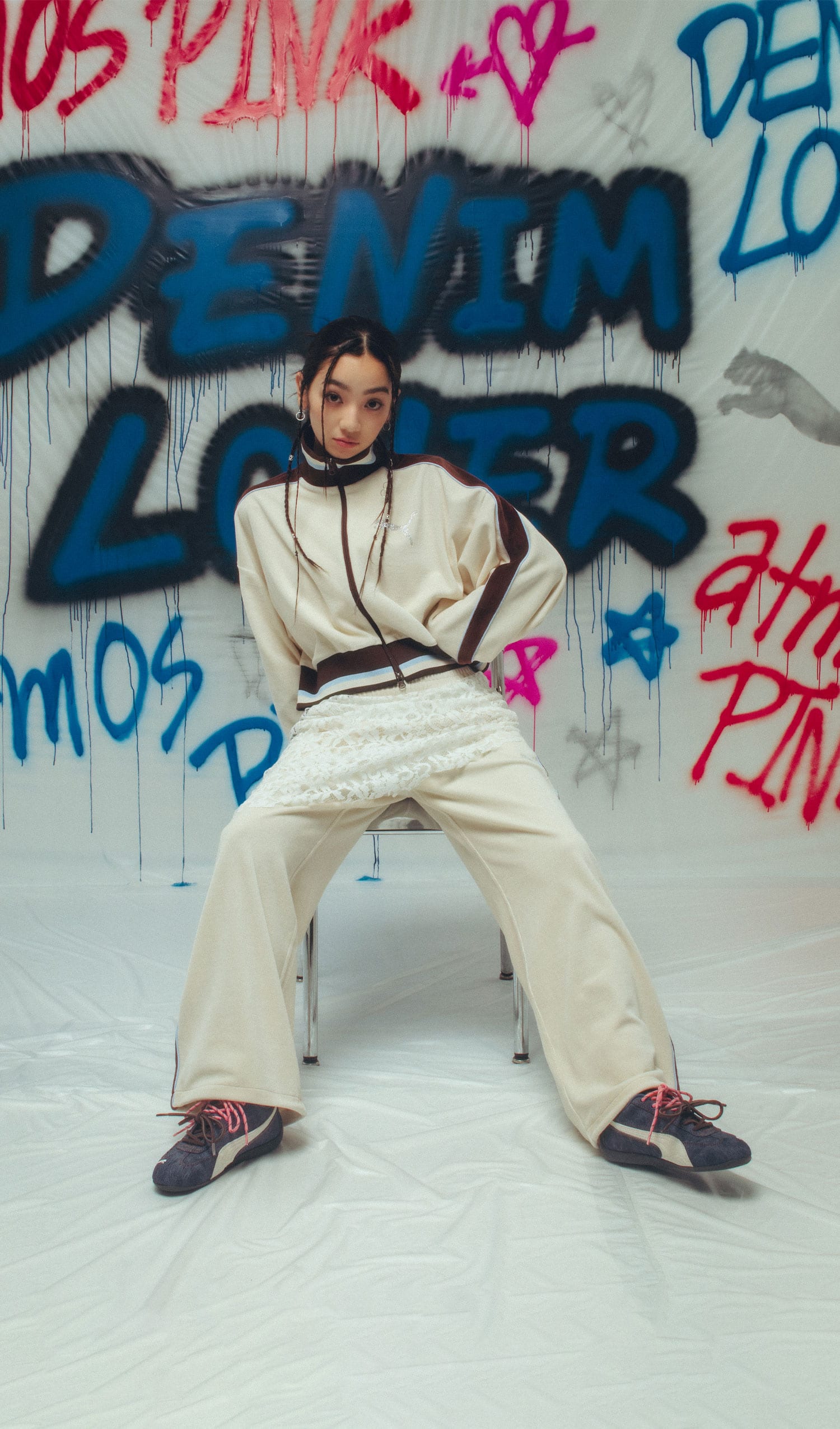 PUMA SPEEDCAT atmos pink DENIM