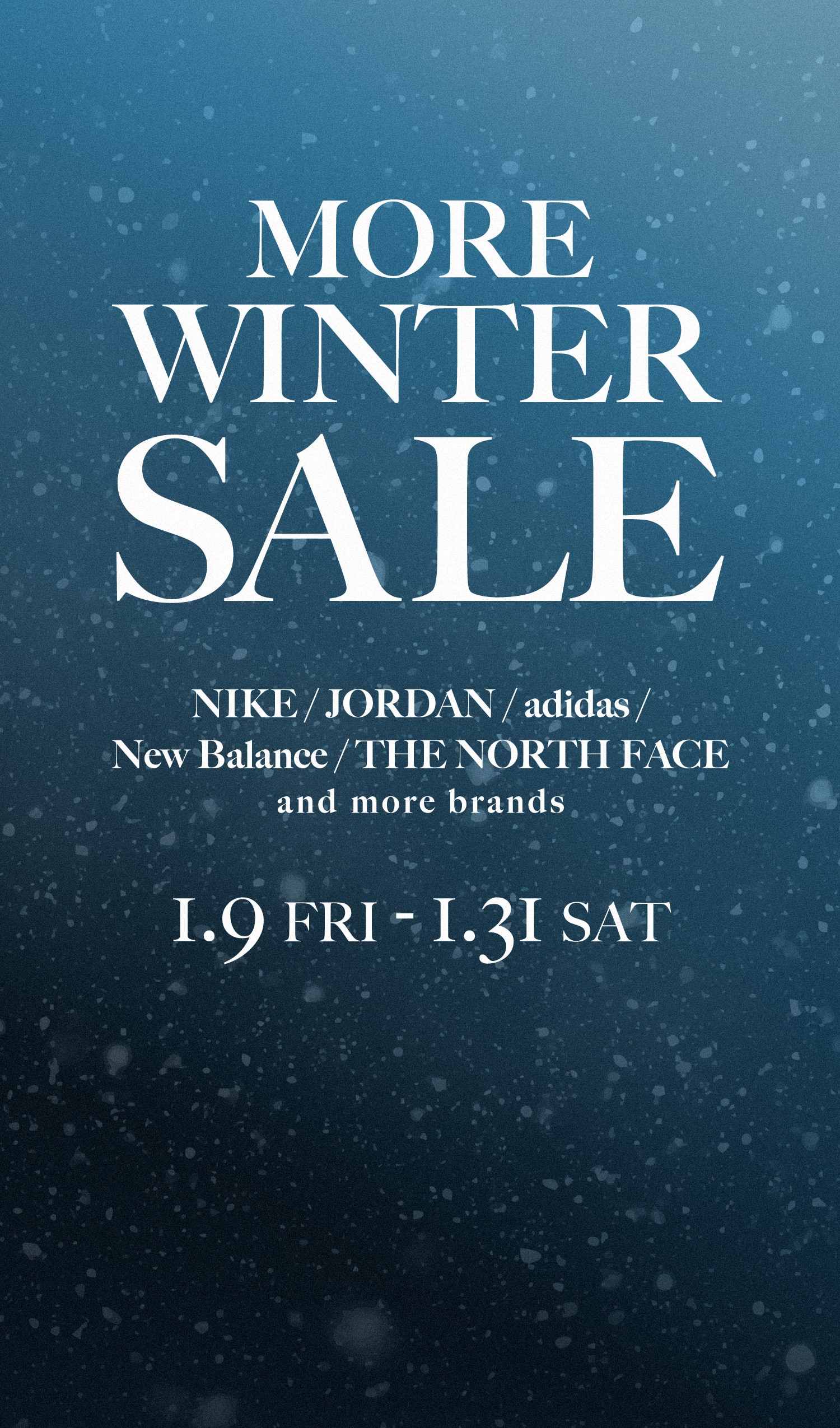 モア ウィンターセール