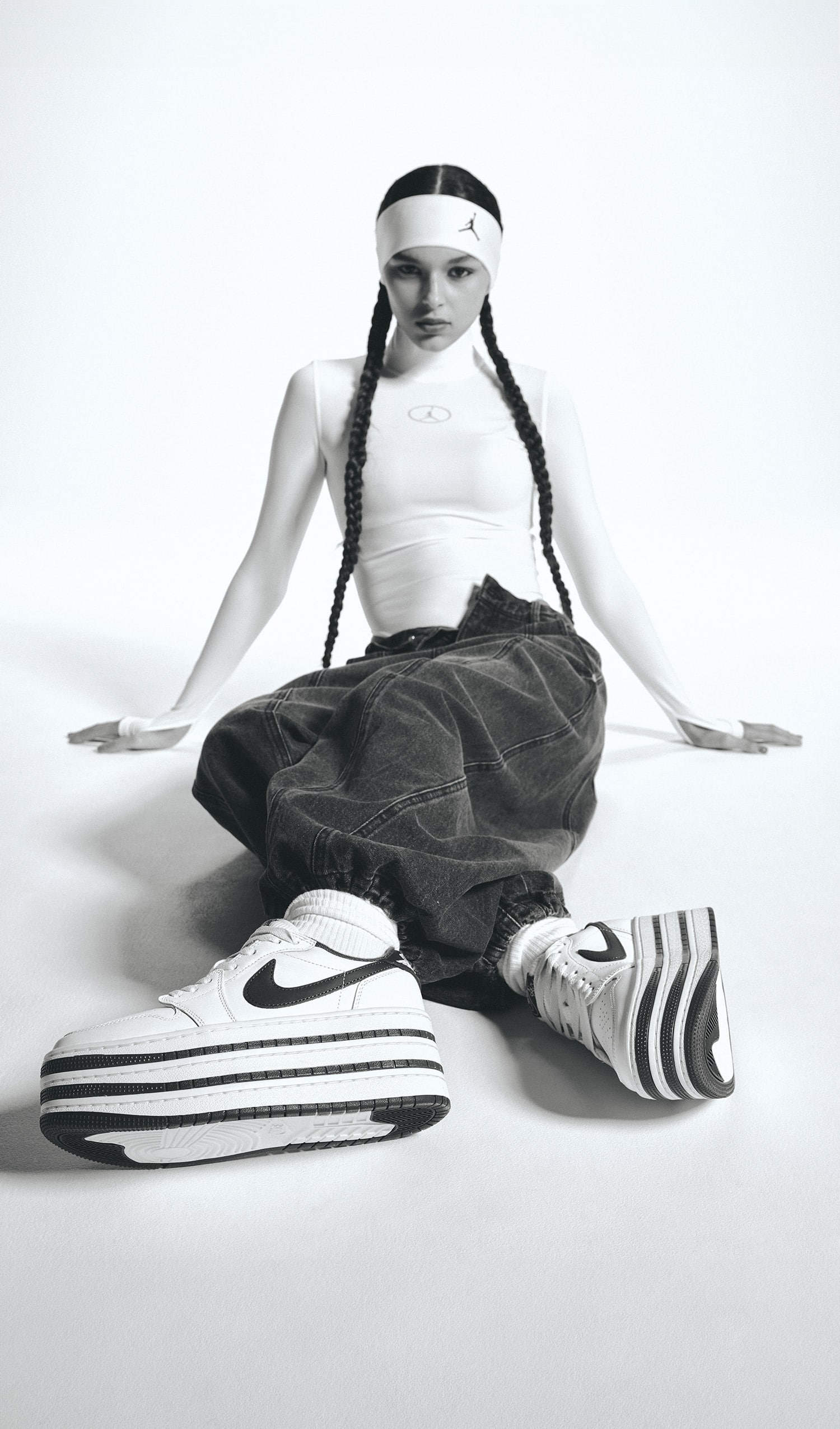 JORDAN BRAND WMNS AIR JORDAN 1 TRIPLE STACK