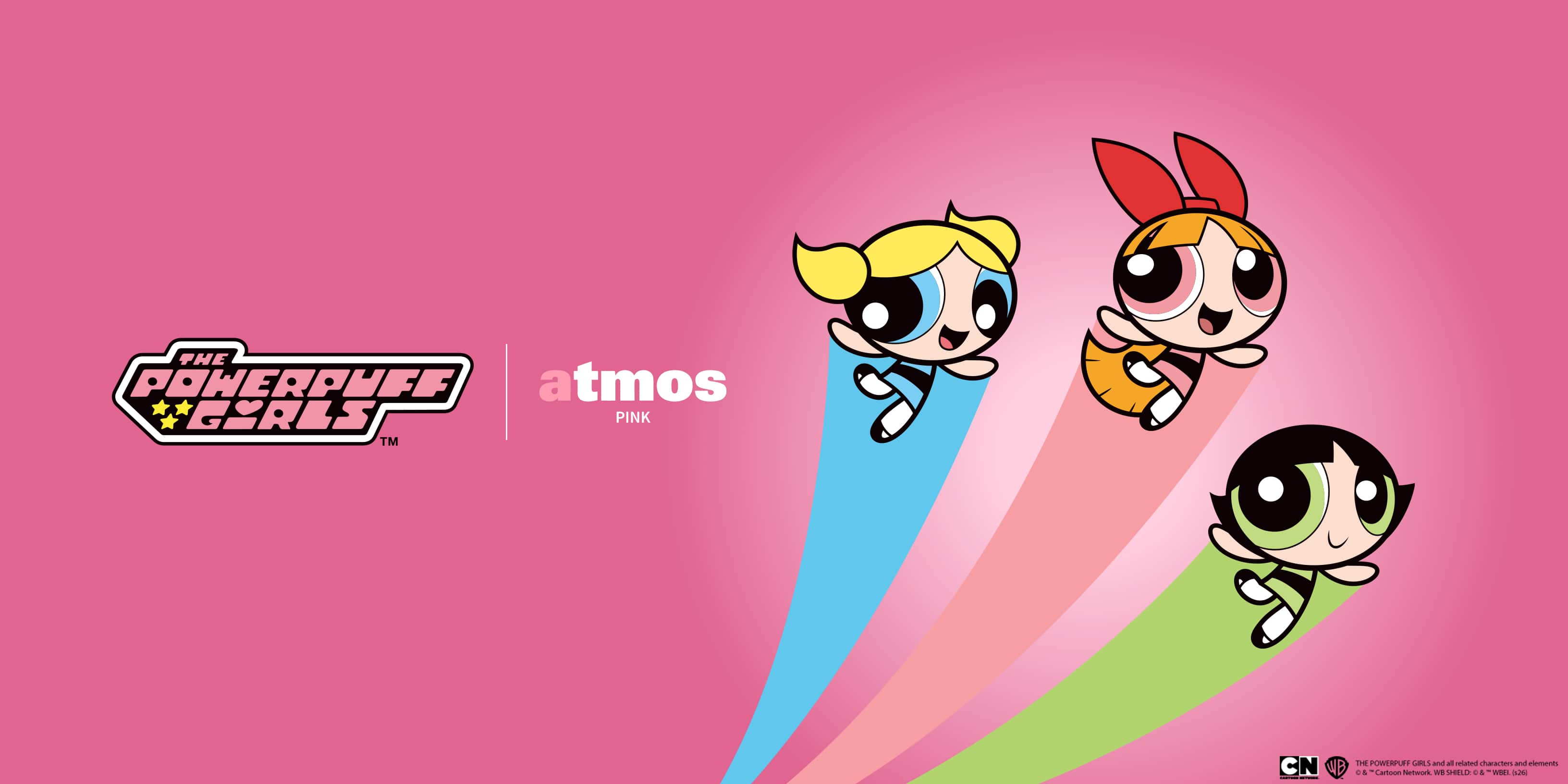 "The Powerpuff Girls x atmos pink"