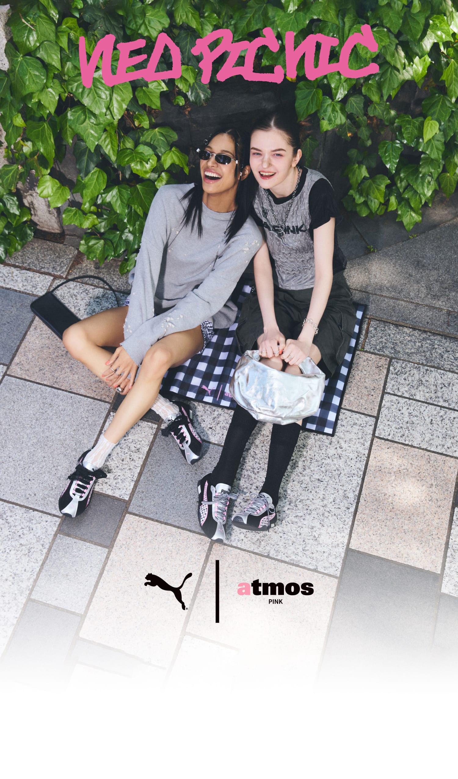 PUMA H-STREET ATMOS PINK PICNIC