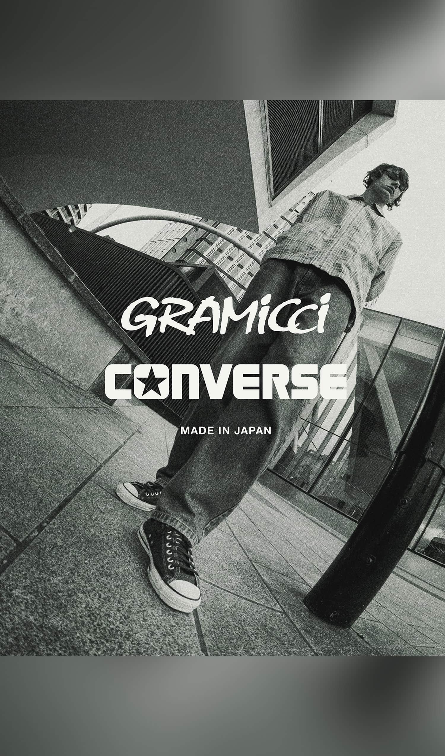 CONVERSE x GRAMICCI