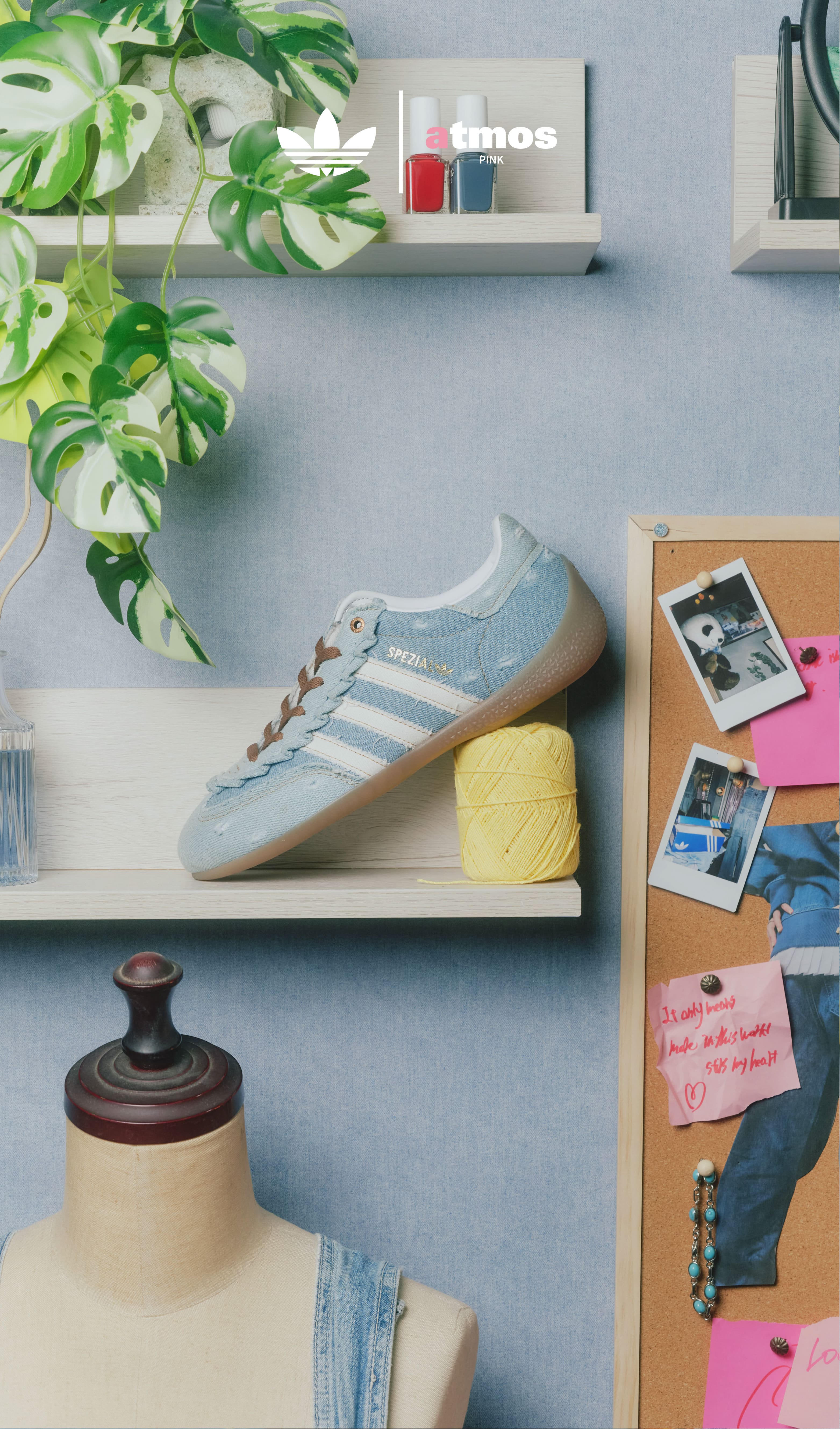 adidas Originals HANDBALL SPEZIAL atmos “Denim Pack”