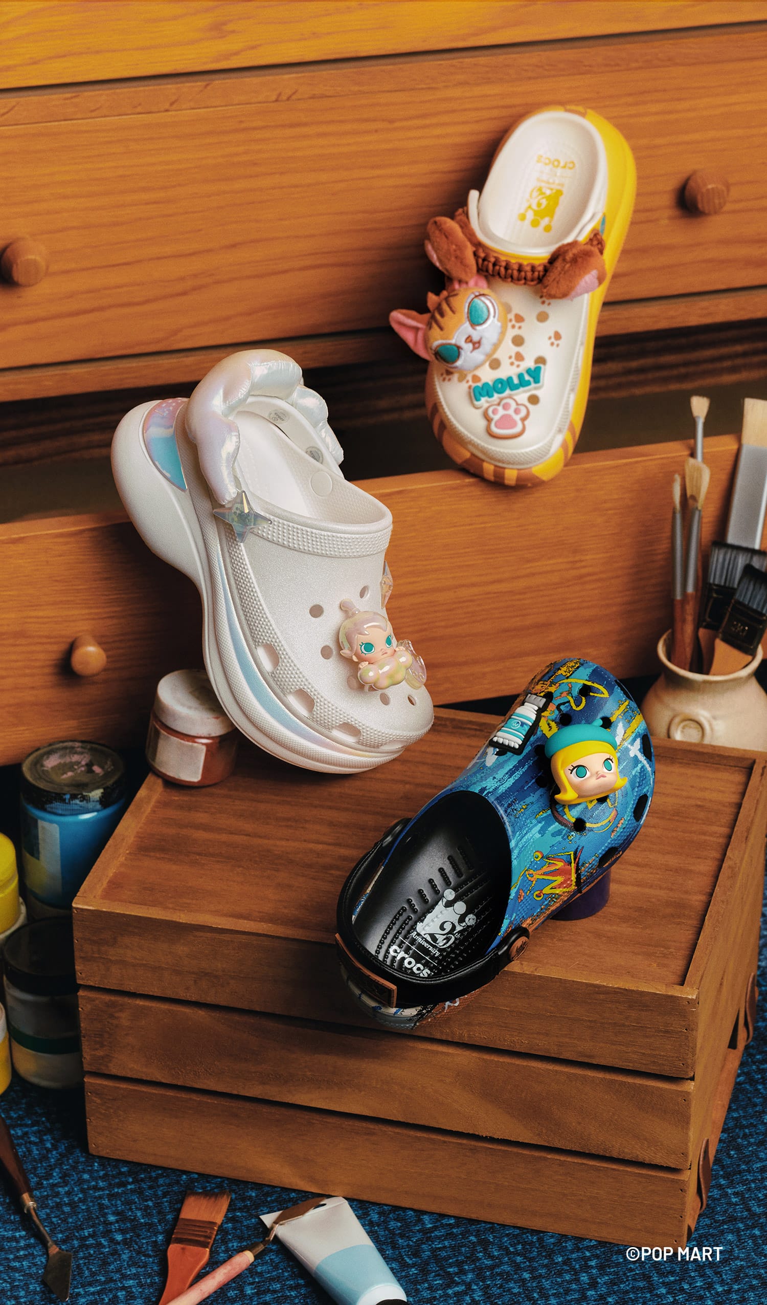 crocs x POP MART