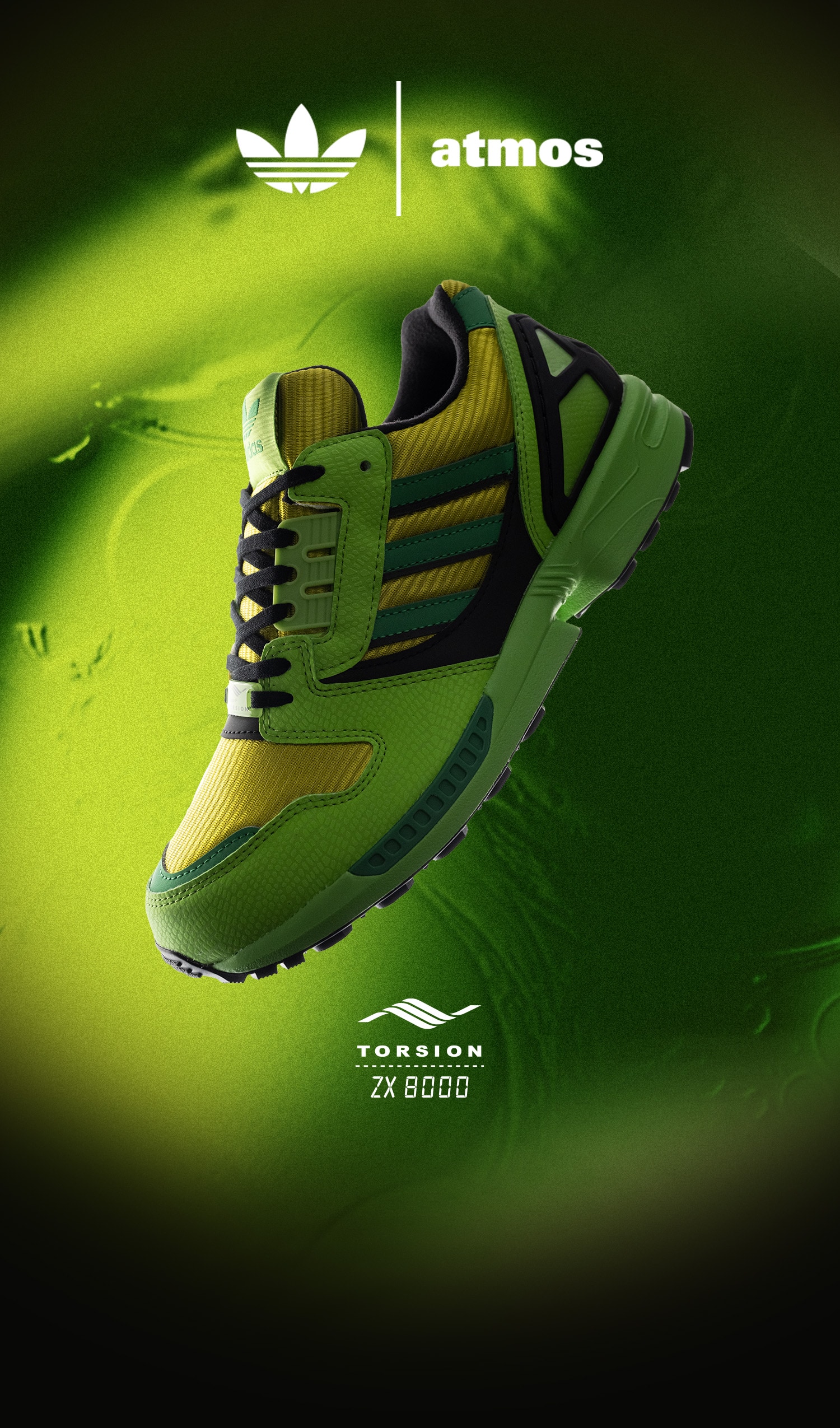 adidas Originals ZX 8000 atmos G-SNK13“Chlorophyll"
