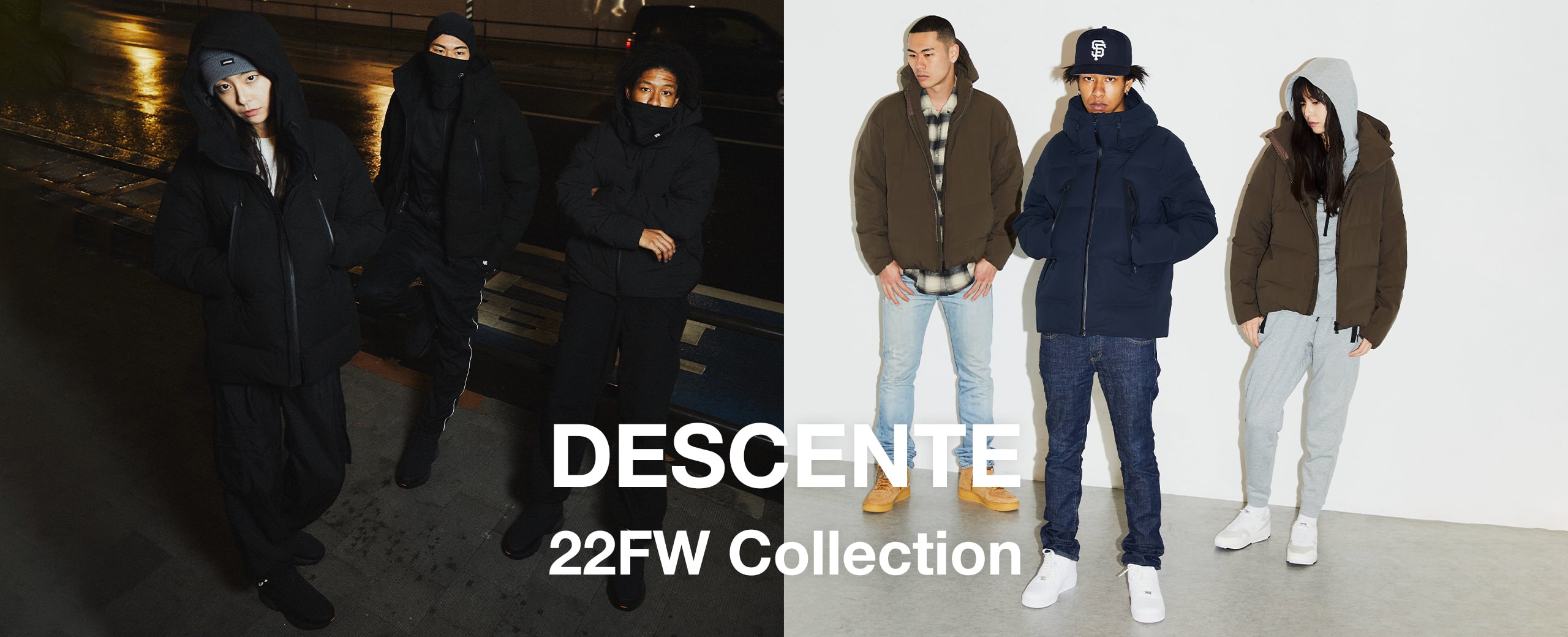 "DESCENTE 22FW Collection"